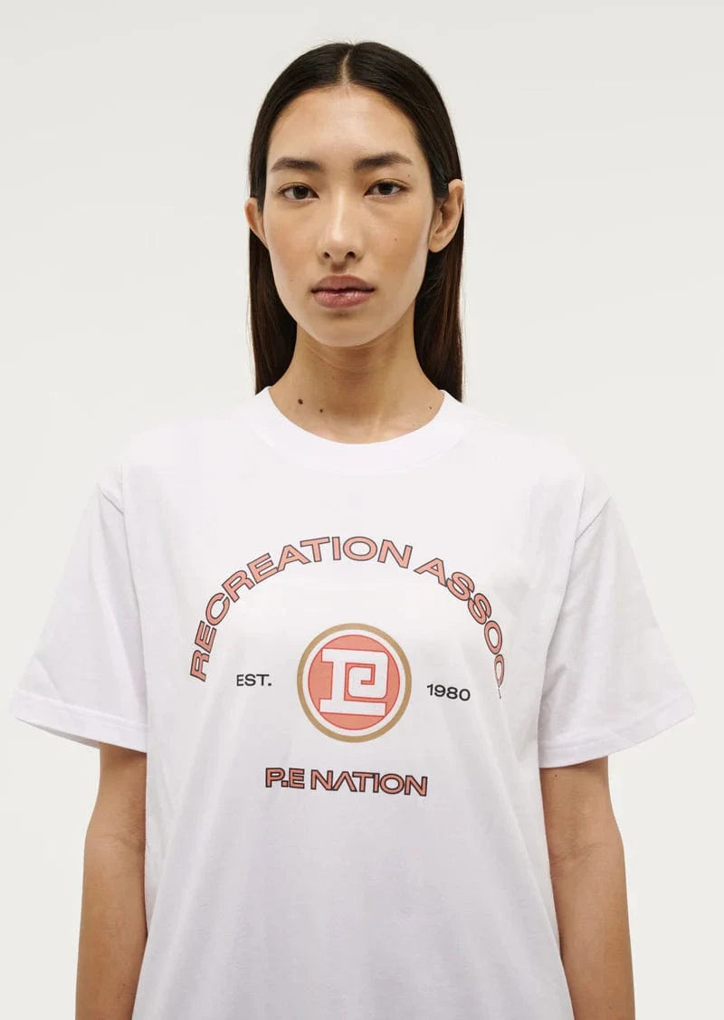 P.E Nation Tees P.E Nation | Northward SS Tee - Optic White