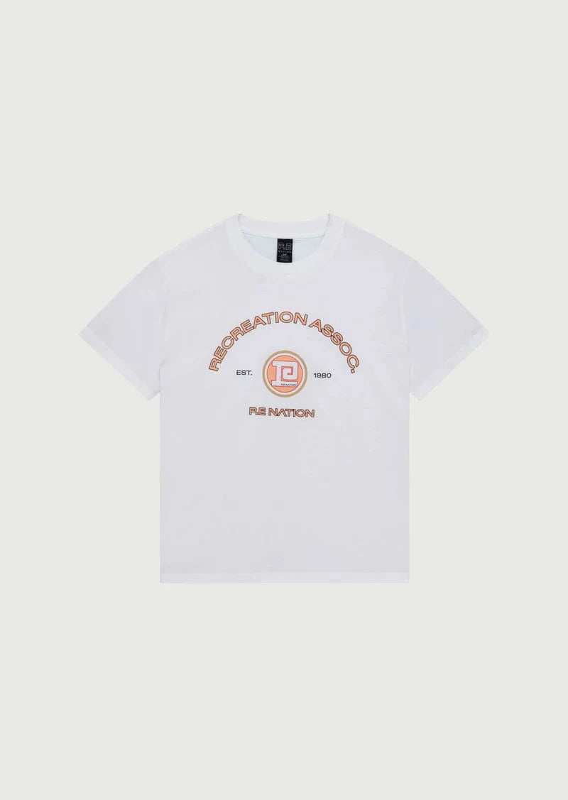 P.E Nation Tees P.E Nation | Northward SS Tee - Optic White