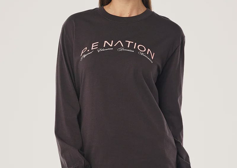 P.E Nation Tees P.E Nation | Volume LS Tee - Licorice
