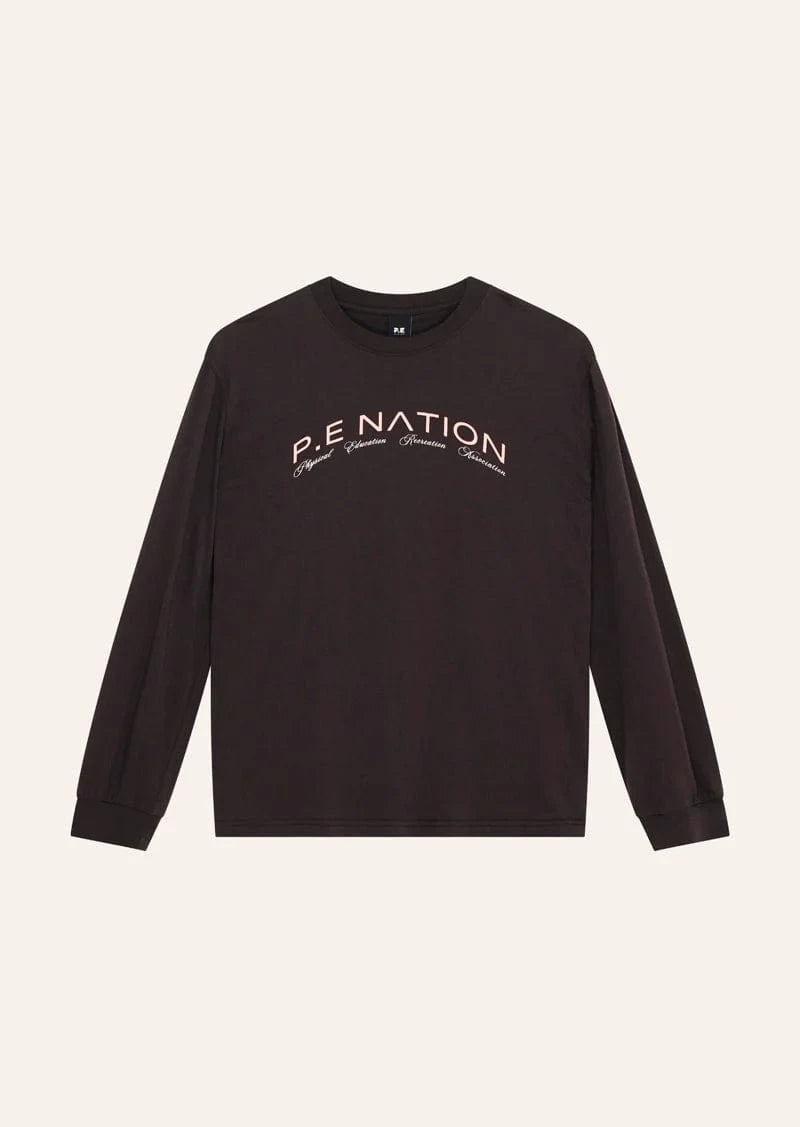 P.E Nation Tees P.E Nation | Volume LS Tee - Licorice