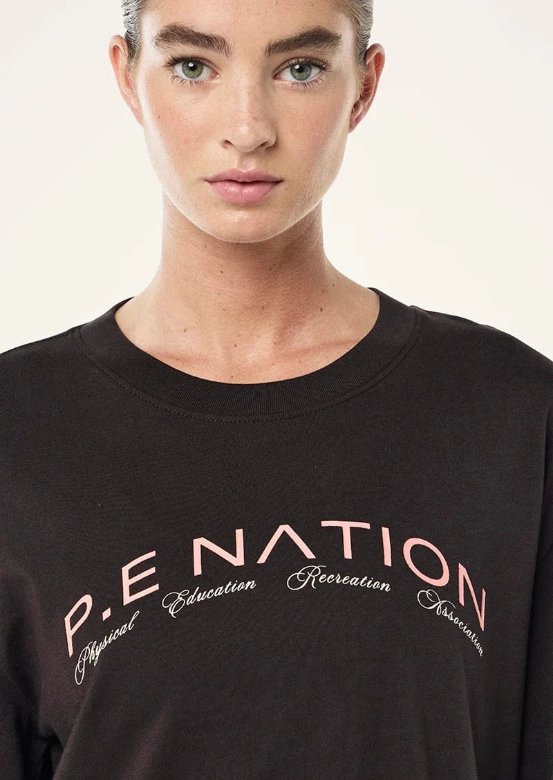 P.E Nation Tees P.E Nation | Volume LS Tee - Licorice