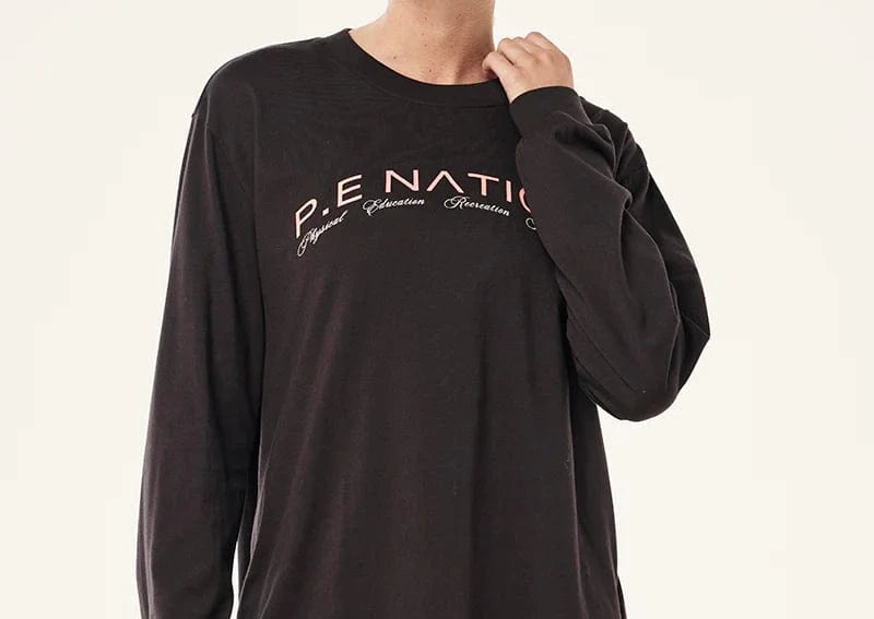 P.E Nation Tees P.E Nation | Volume LS Tee - Licorice