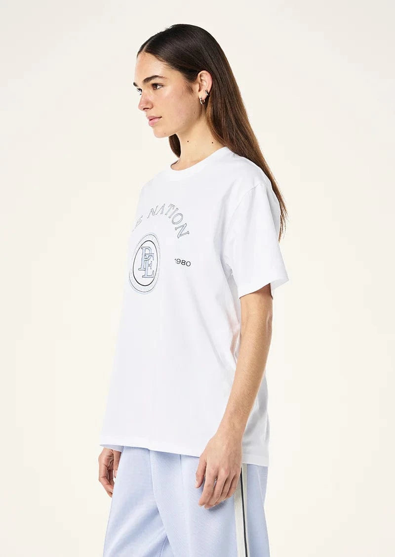 P.E Nation Tees Voyage Tee - Optic White