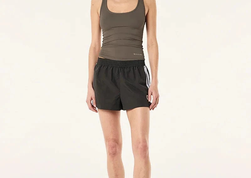 P.E Nation Tops - Activewear Foundation Scoop Tank - Smokestone