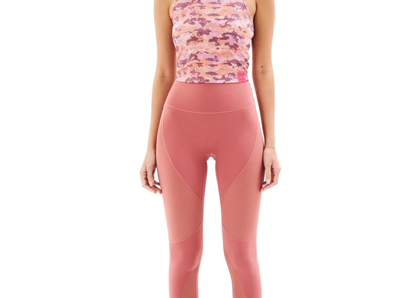 P.E Nation Tops - Activewear P.E Nation | Cereus Tank - Snake Camo Print
