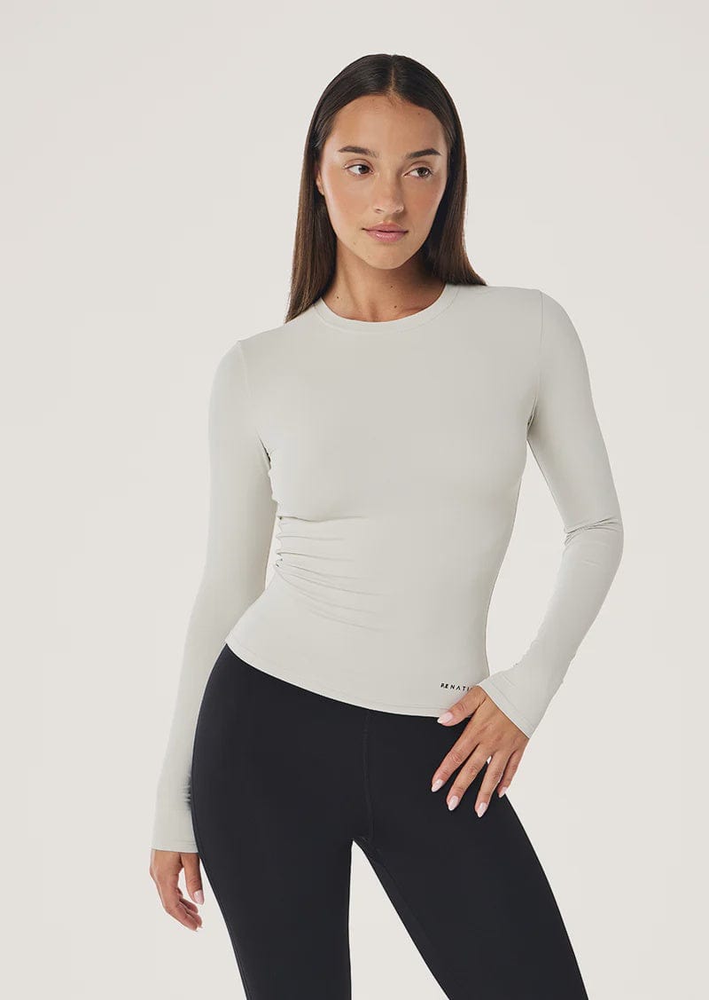 P.E Nation Tops - Activewear P.E Nation | Foundation LS Top - Moonstruck