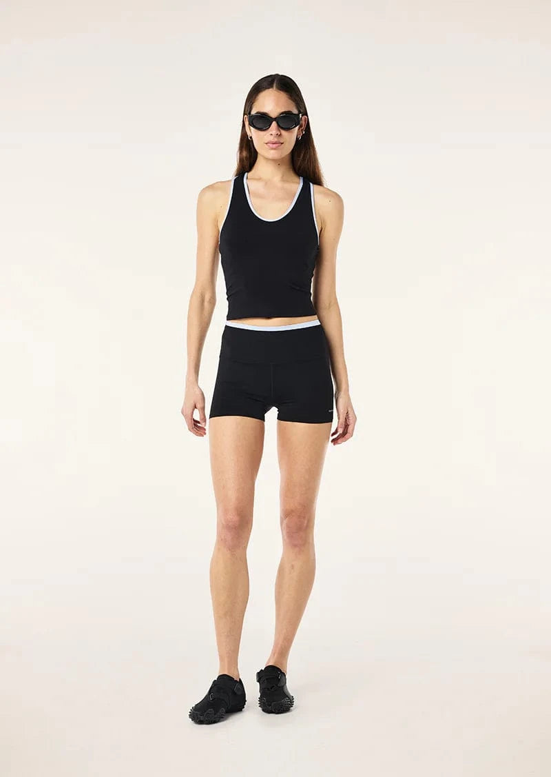 P.E Nation Tops - Tanks Renewal Tank - Black/ Heather Blue