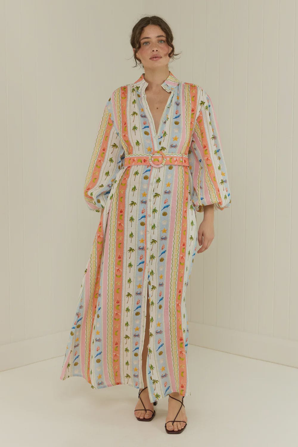 Palm Noosa Dresses - Event Palm Noosa | Noddy Dress - Tropical Stripe