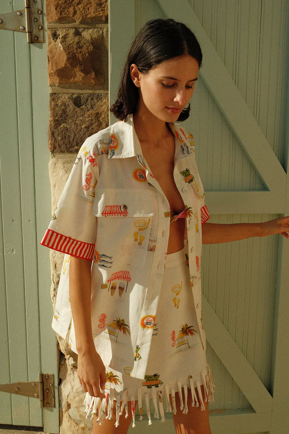 Palm Noosa Shirts Alto Shirt - Tropicana