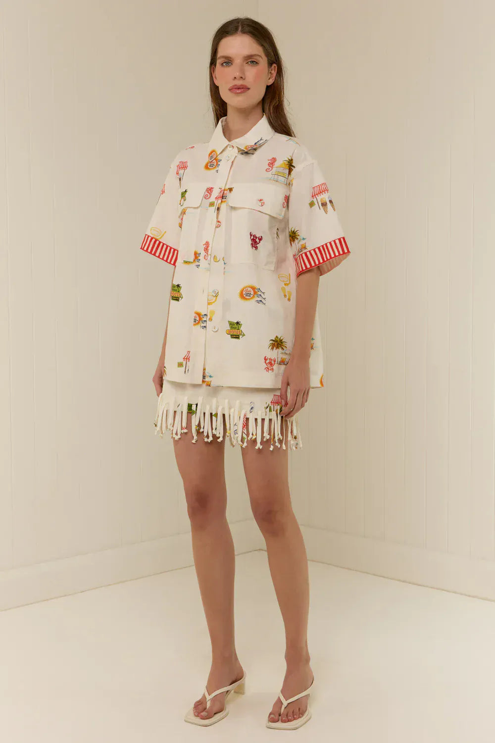 Palm Noosa Shirts Alto Shirt - Tropicana