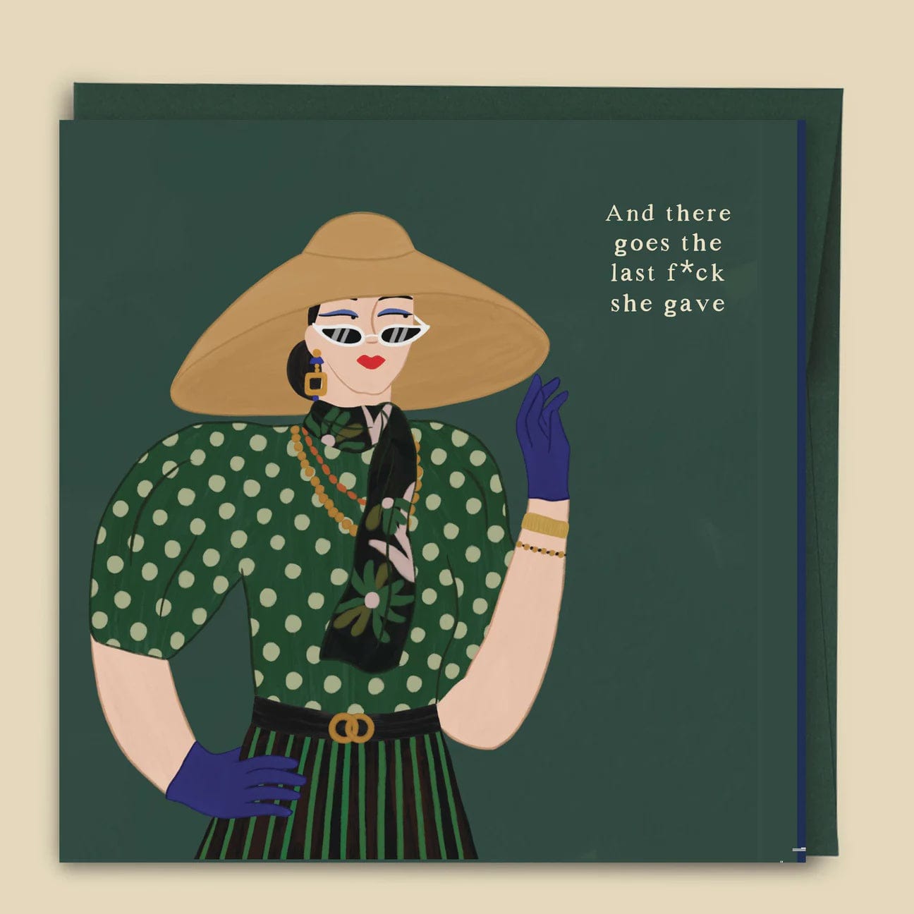 Papernest Cards Papernest | And There Goes The Last F*ck She Gave Card