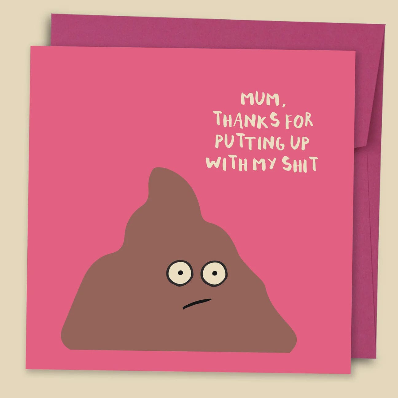 Papernest Cards Papernest | Mum, Thanks For Putting Up With My Shit Card