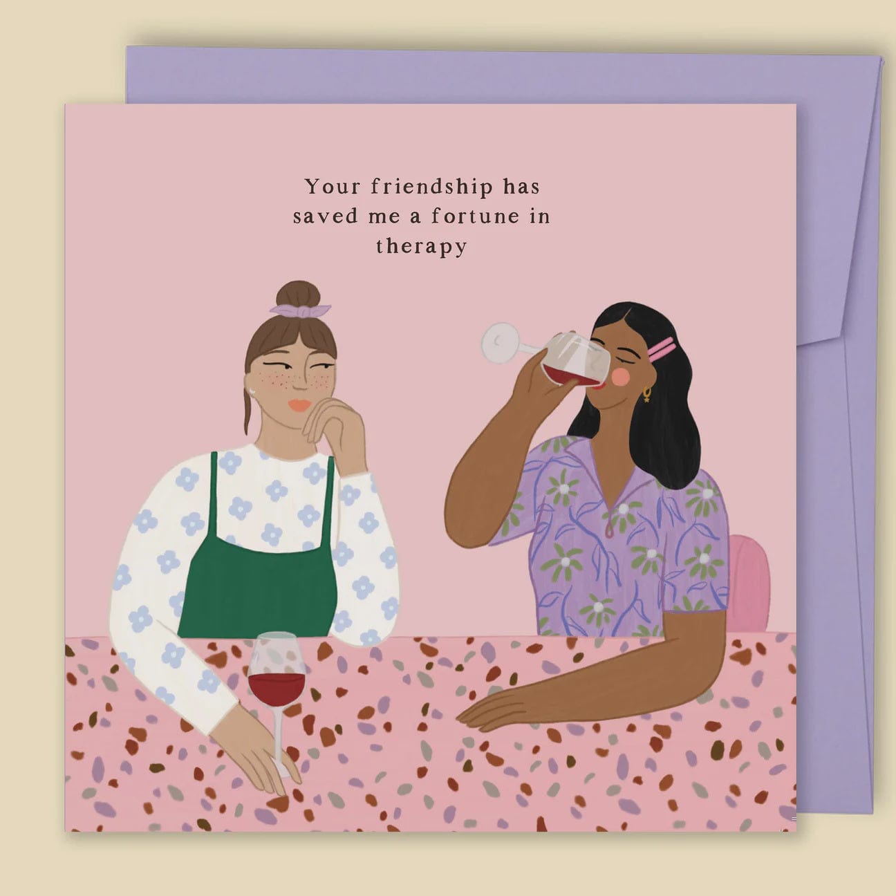 Papernest Cards Papernest | Your Friendship Has Saved Me a Fortune In Therapy Card