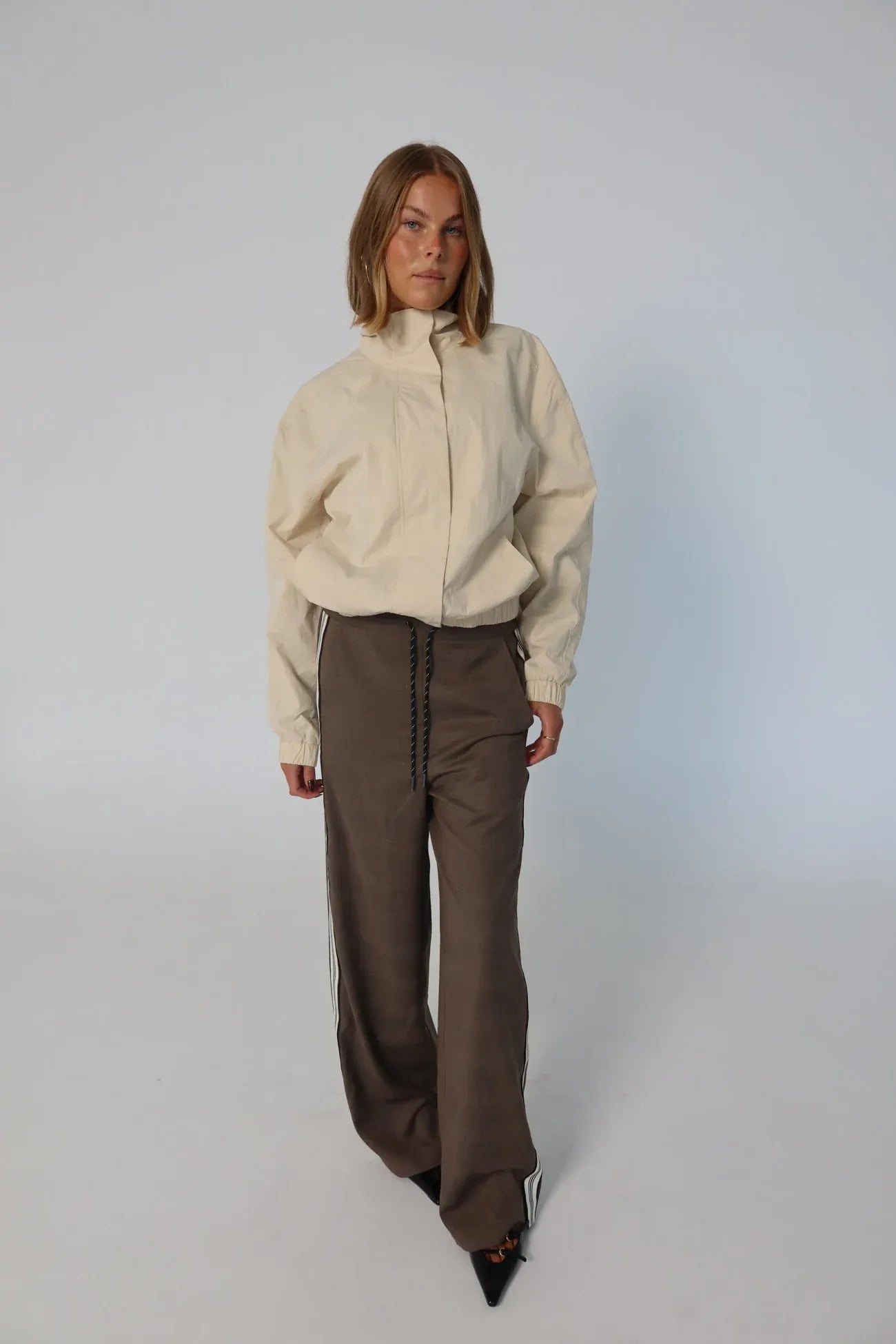 Raef The Label Jackets Hadley Jacket - Chalk