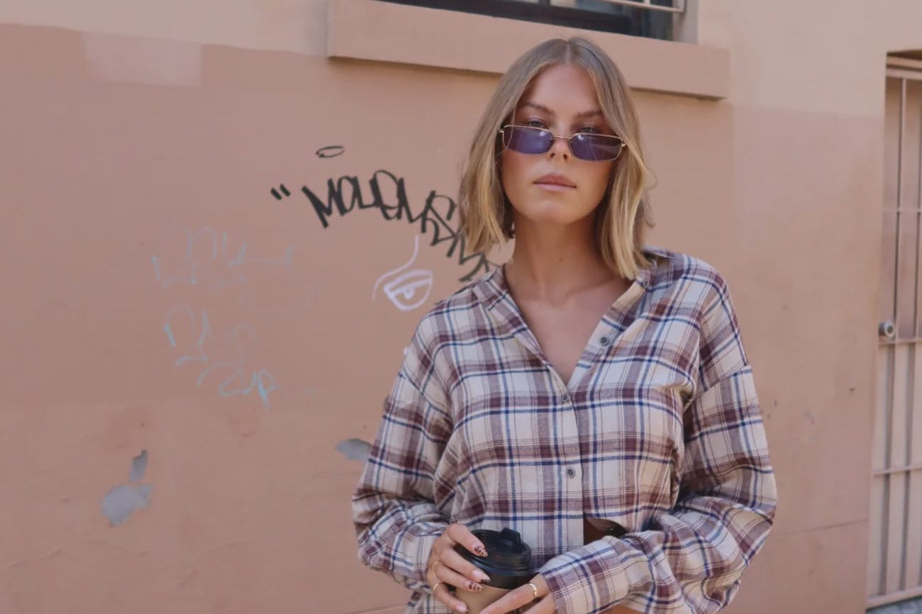 Raef The Label Shirts - Casual Drew Check Shirt - Check