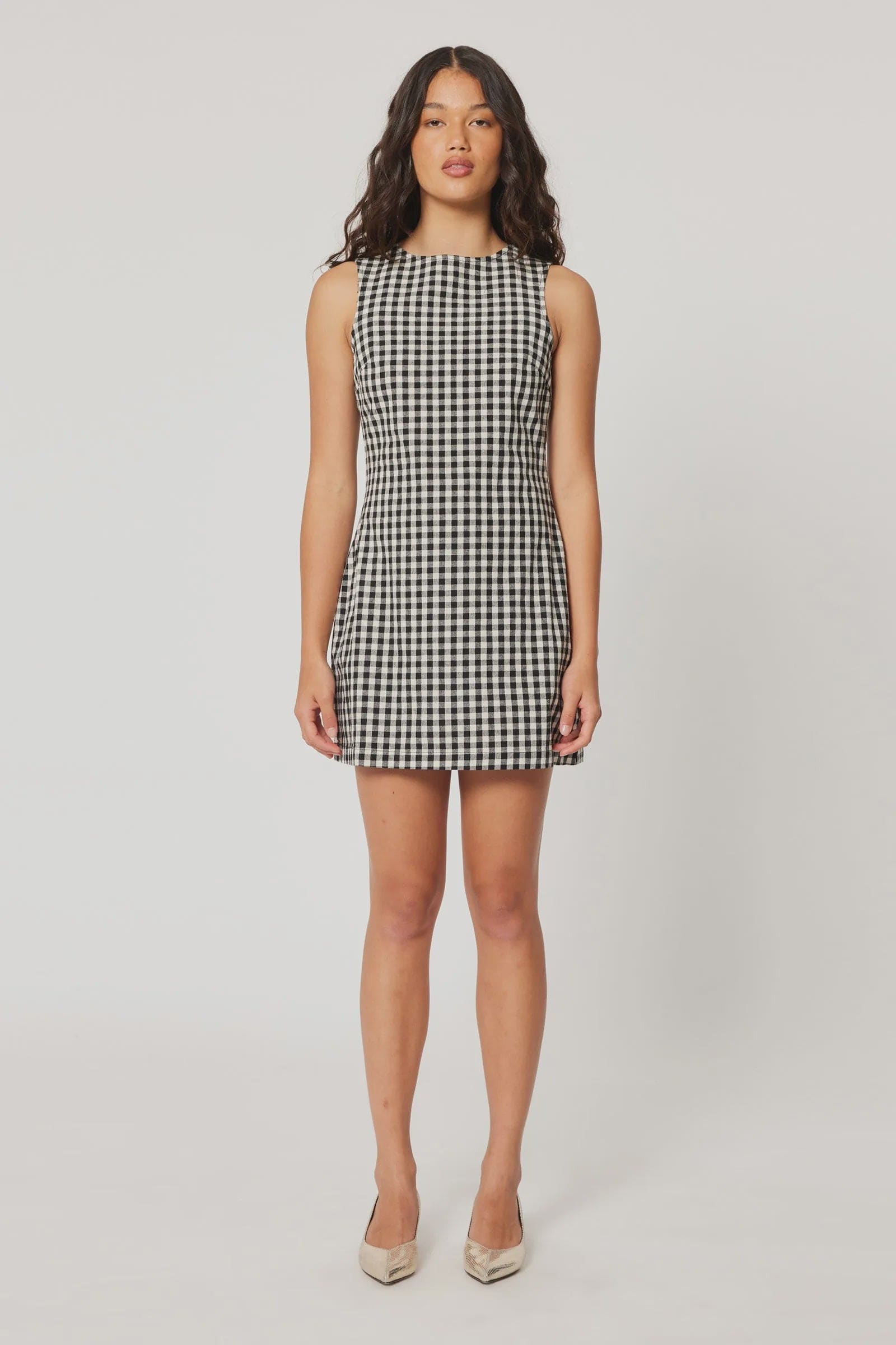 Rolla's Jeans Dresses - Casual Rolla's Jeans | Shift Dress Gingham - Black