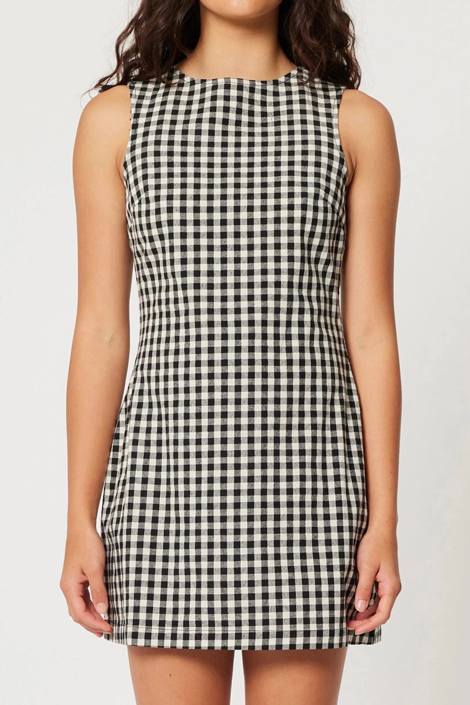 Rolla's Jeans Dresses - Casual Rolla's Jeans | Shift Dress Gingham - Black