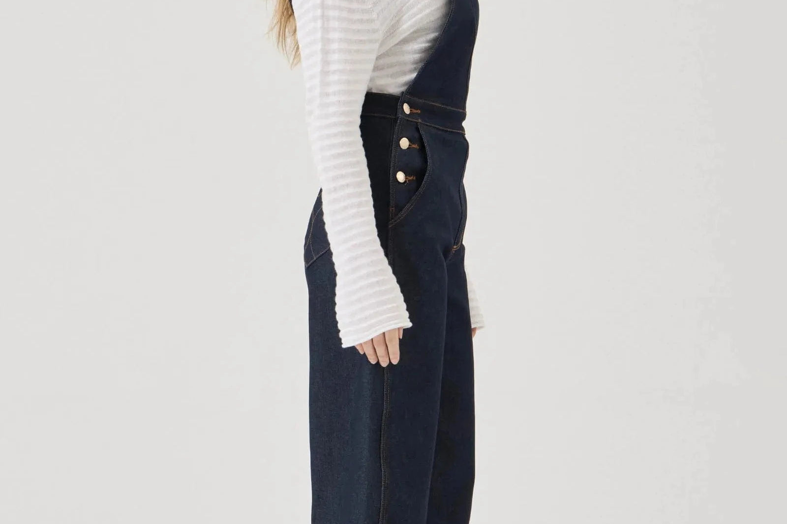 Rolla's Jeans Jeans Barrel Overalls - Madame Indigo