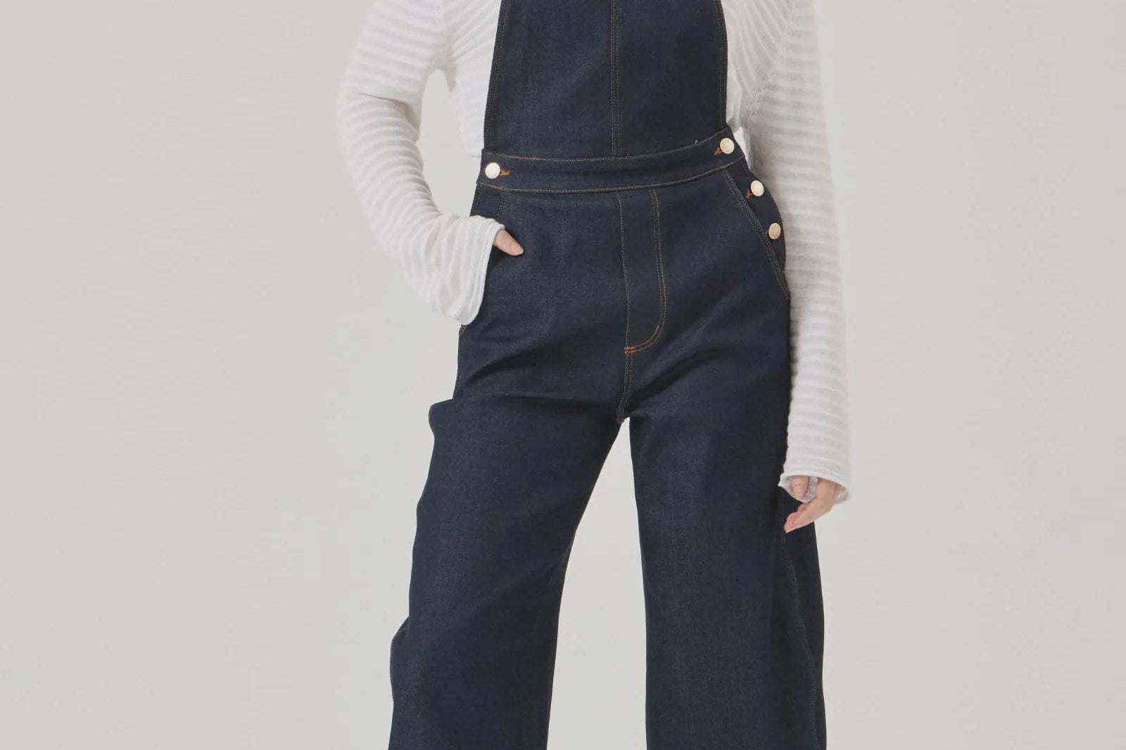 Rolla's Jeans Jeans Barrel Overalls - Madame Indigo