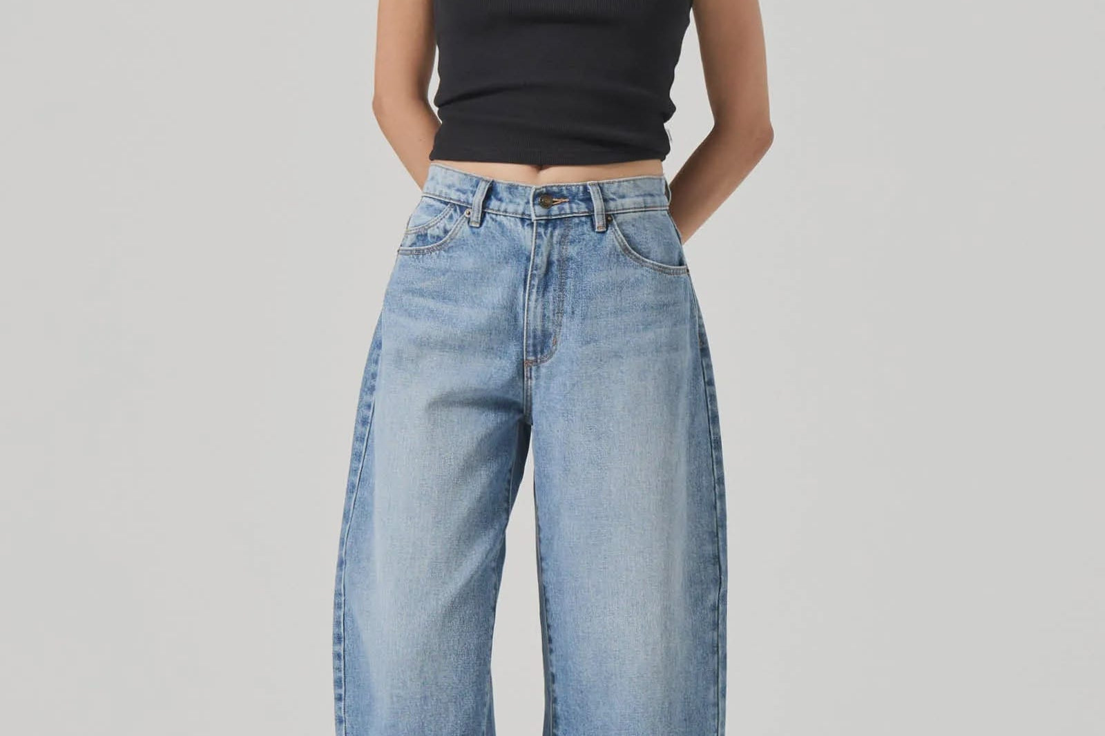 Rolla's Jeans Jeans Gigi Barrel - Brad Blue