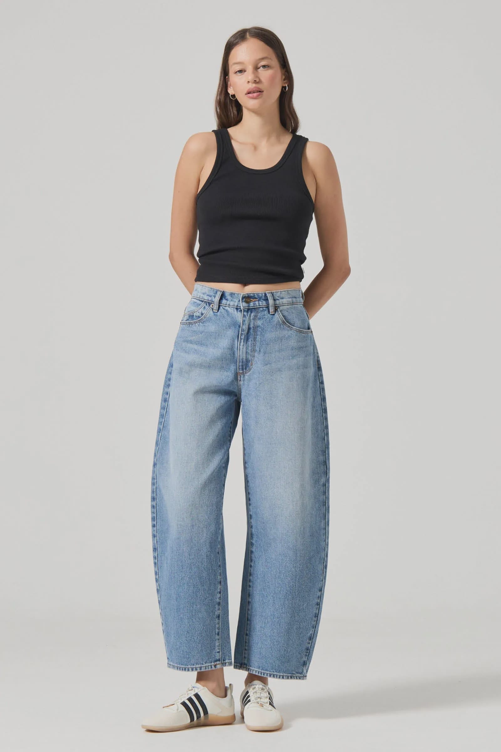 Rolla's Jeans Jeans Gigi Barrel - Brad Blue