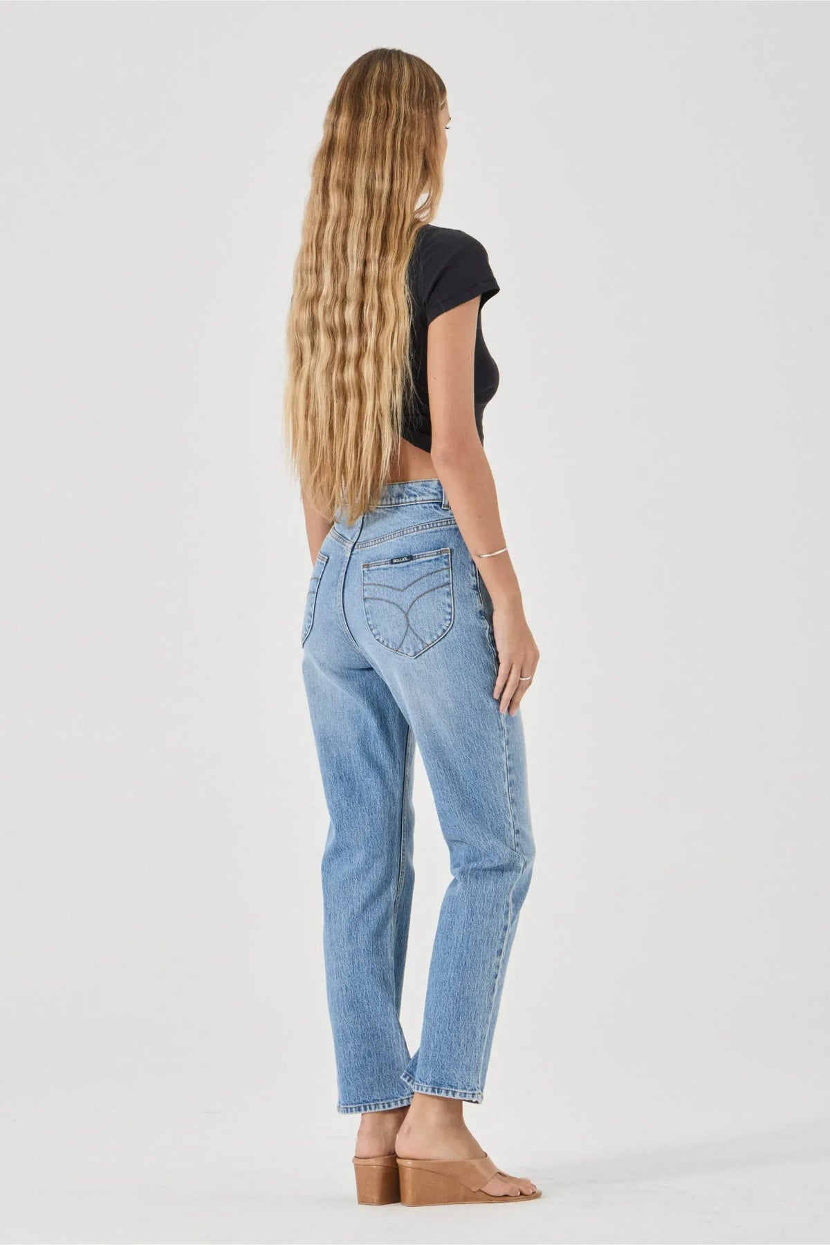 Rolla's Jeans Jeans Lou Lou Straight - Lennon Blue