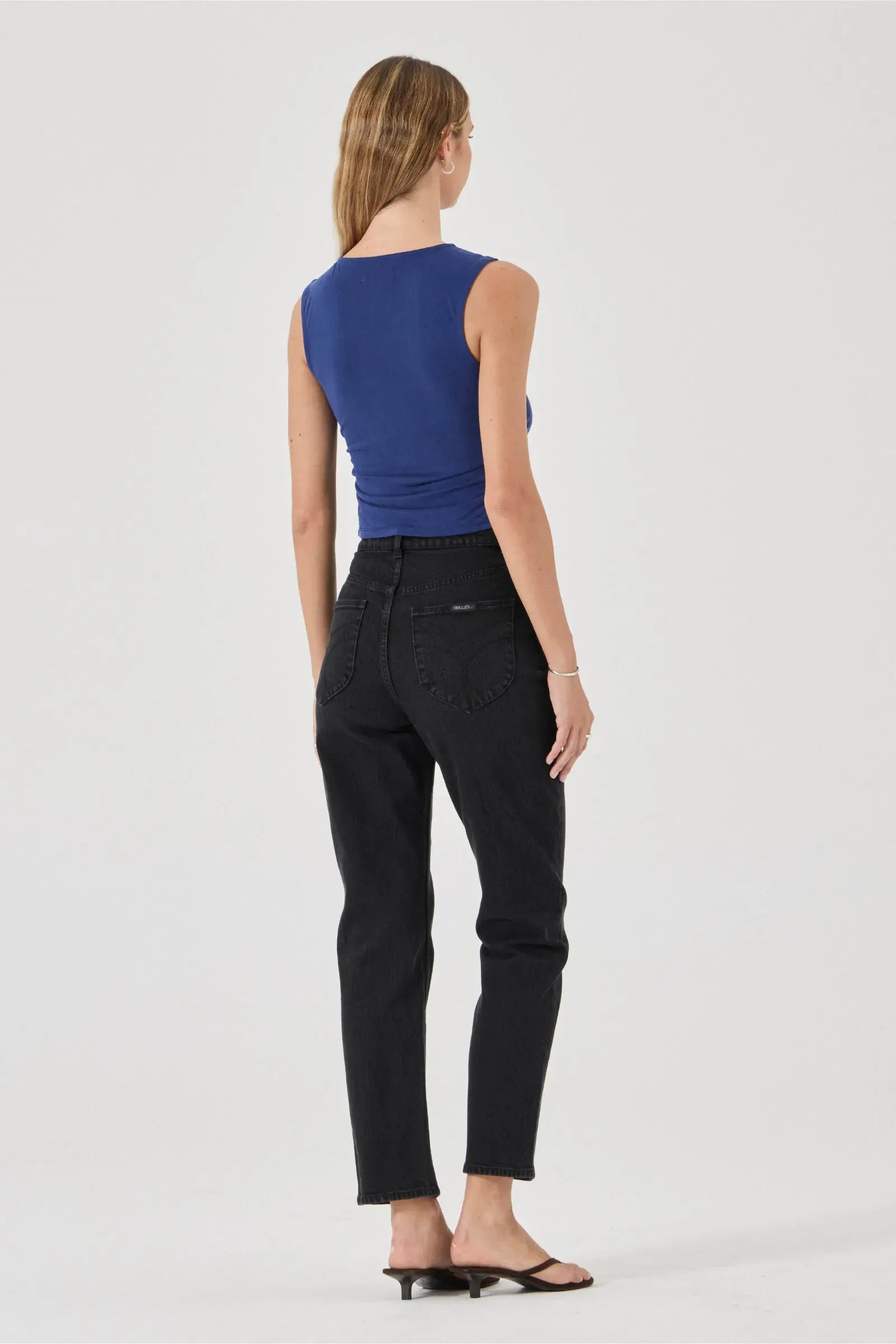 Rolla's Jeans Jeans Lou Lou Straight - Noir