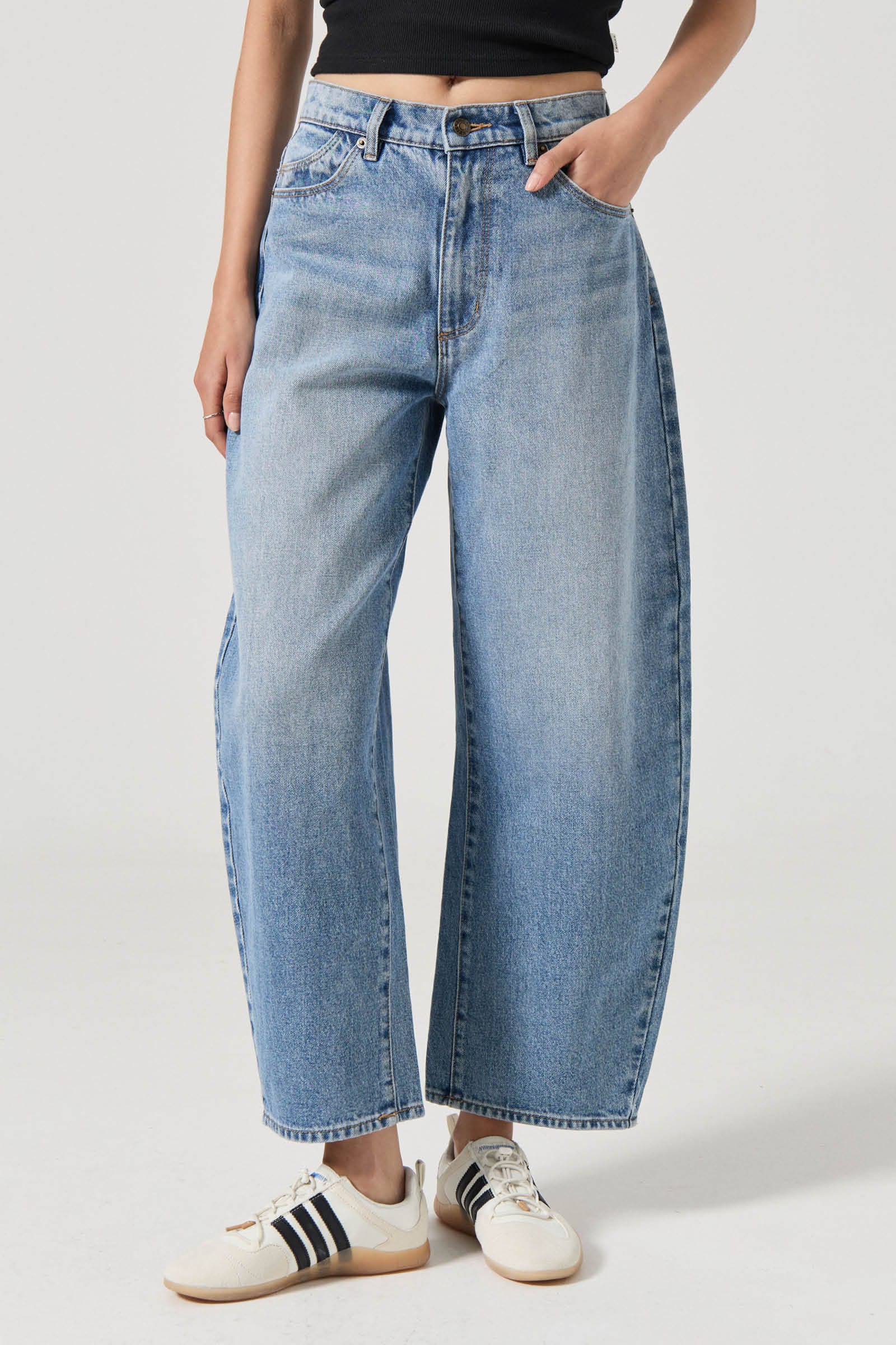 Rolla's Jeans Jeans Rolla's Jeans | Gigi Barrel - Brad Blue