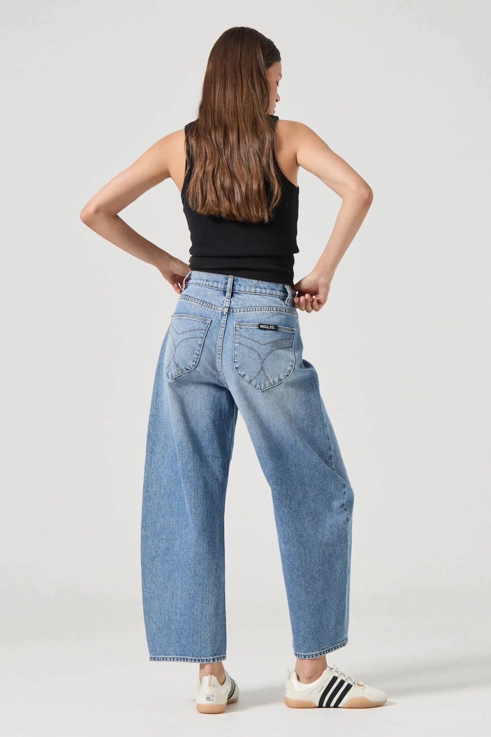 Rolla's Jeans Jeans Rolla's Jeans | Gigi Barrel - Brad Blue