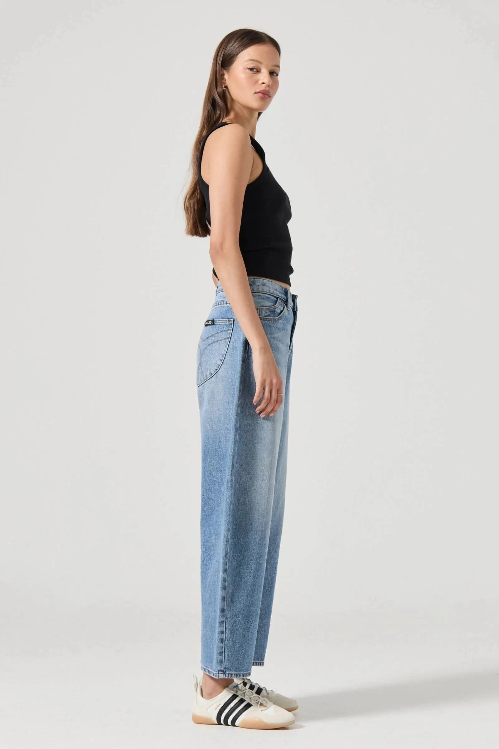 Rolla's Jeans Jeans Rolla's Jeans | Gigi Barrel - Brad Blue