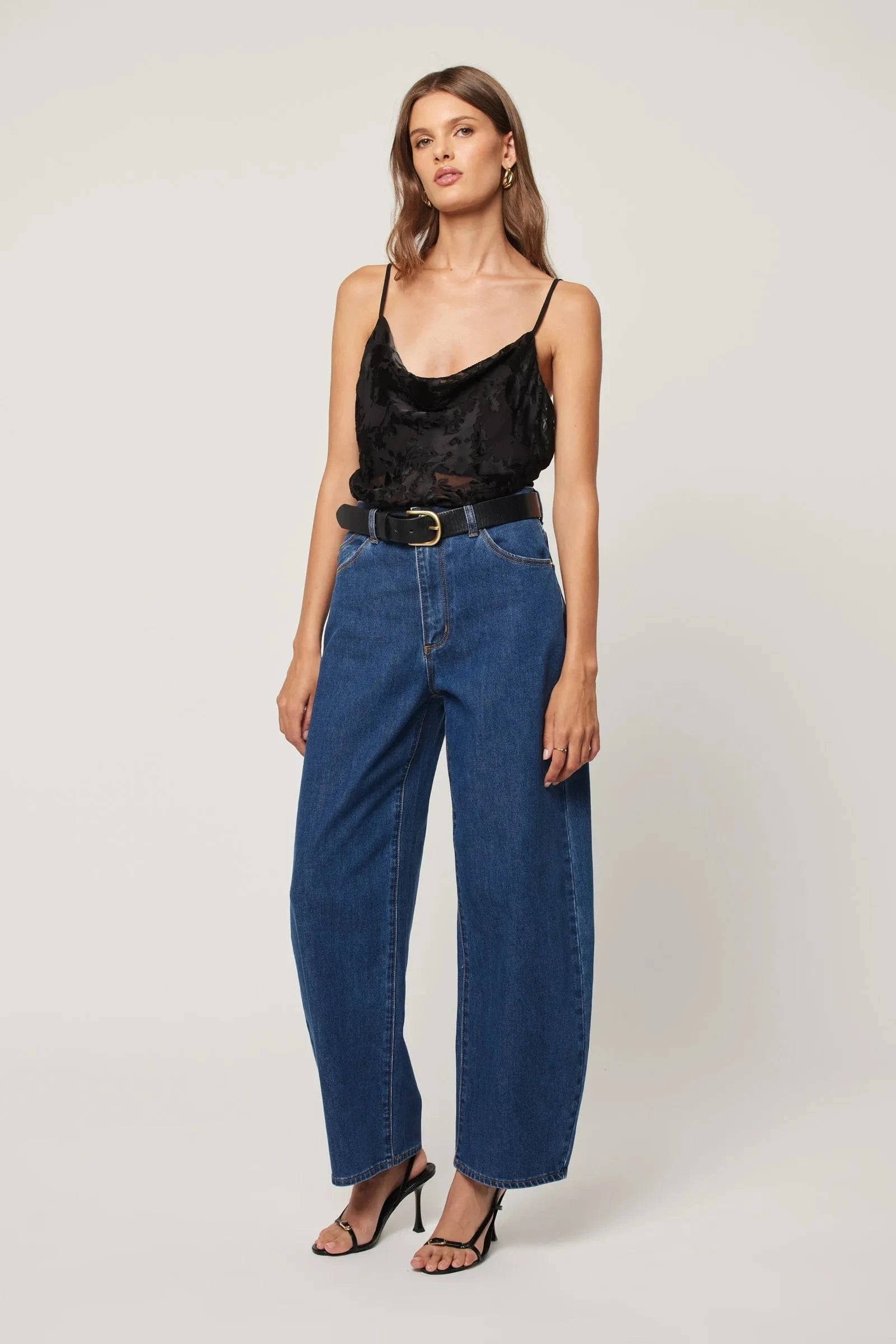 Rolla's Jeans Jeans Rolla's Jeans | Gigi Barrel Forever Blue