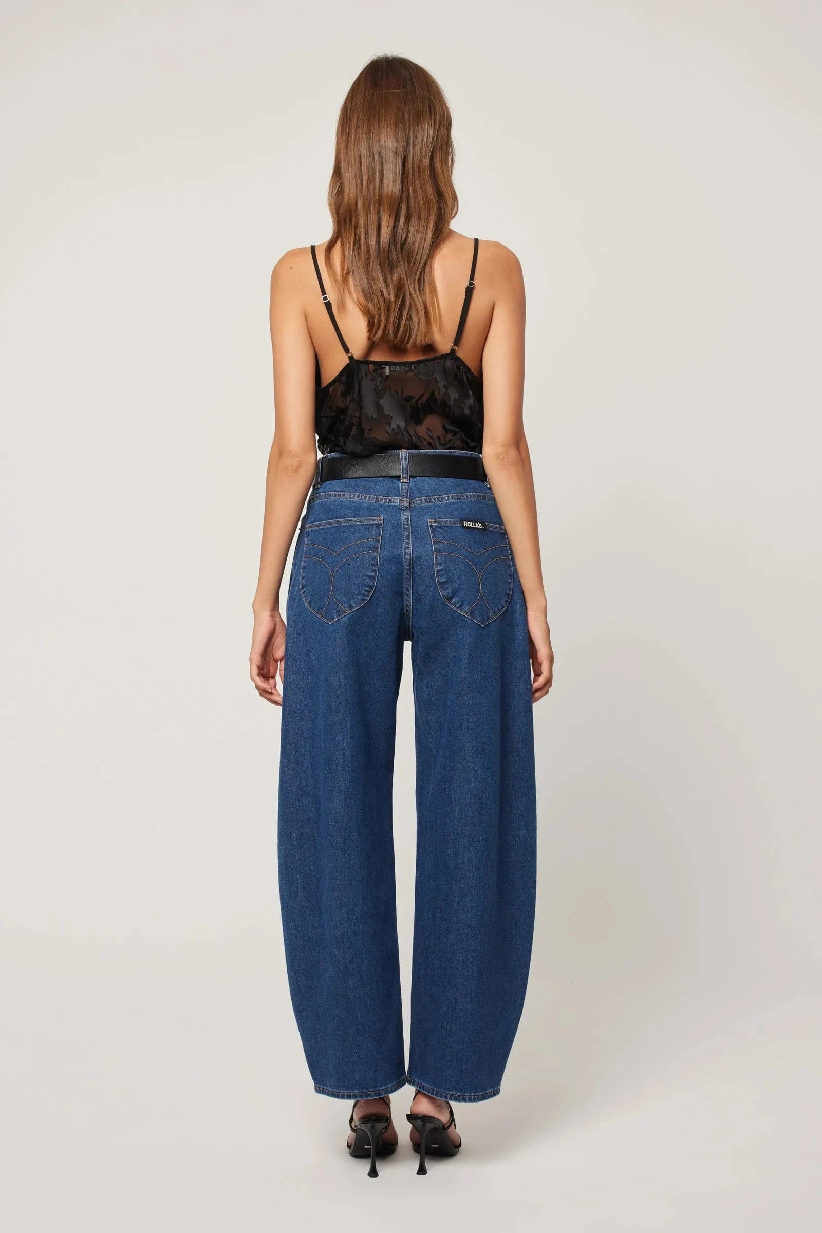 Rolla's Jeans Jeans Rolla's Jeans | Gigi Barrel Forever Blue