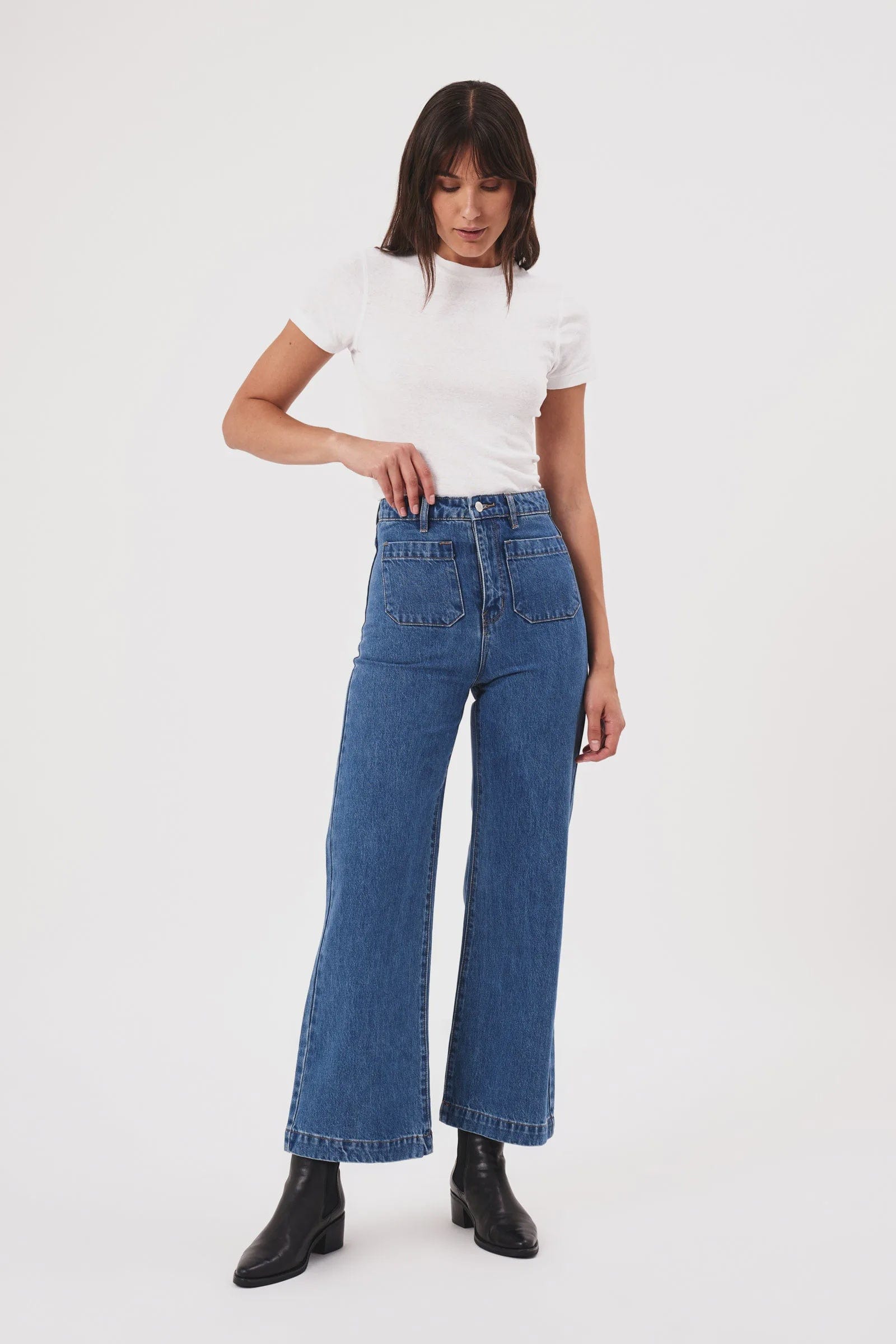 Rolla's Jeans Jeans Rolla's Jeans | Sailor Jean - Ashley Blue