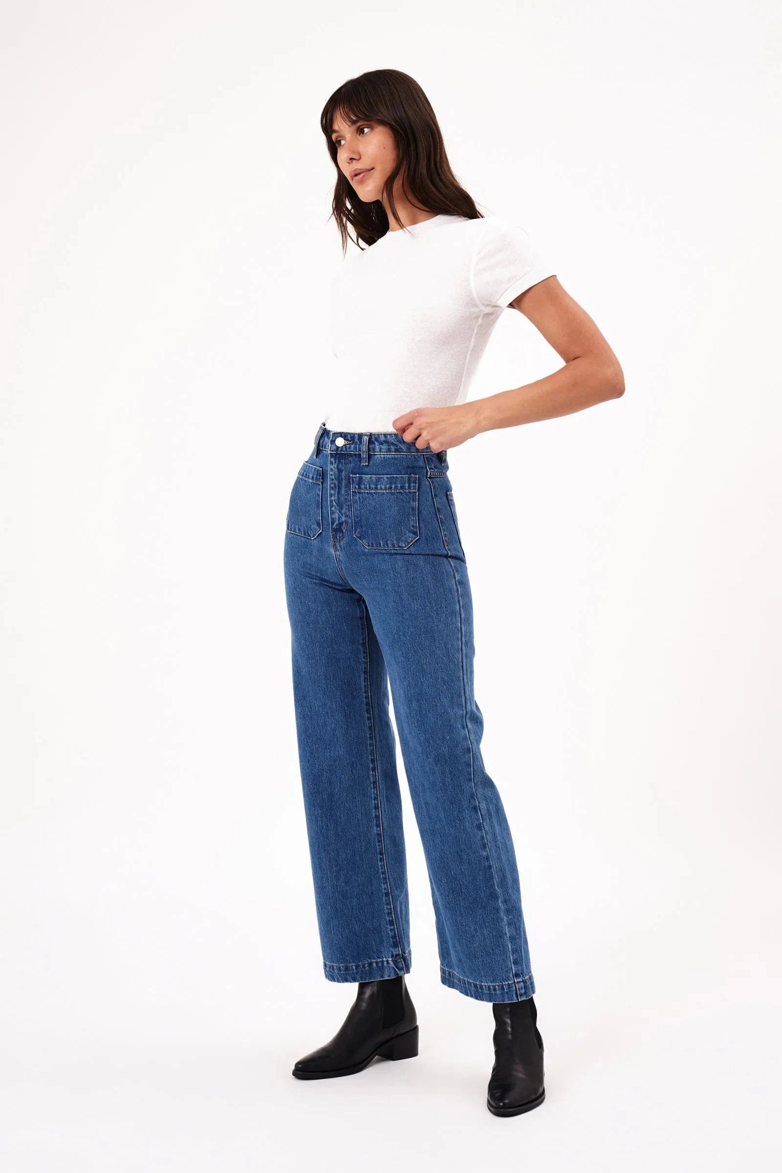 Rolla's Jeans Jeans Rolla's Jeans | Sailor Jean - Ashley Blue