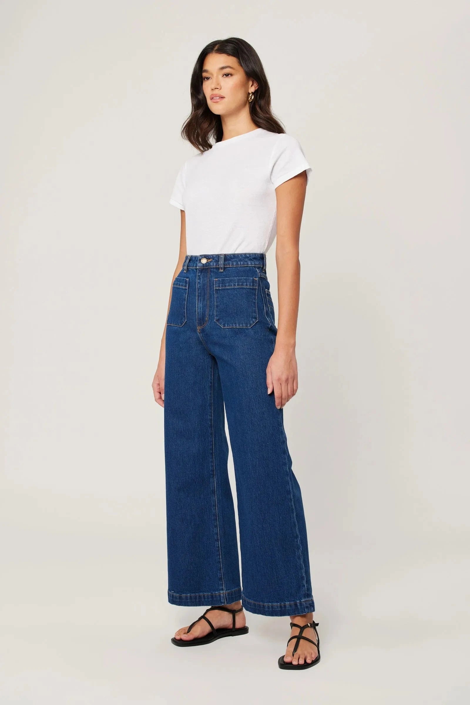 Rolla's Jeans Jeans Rolla's Jeans | Sailor Jean Eco Ruby Blue - Organic Dark Blue