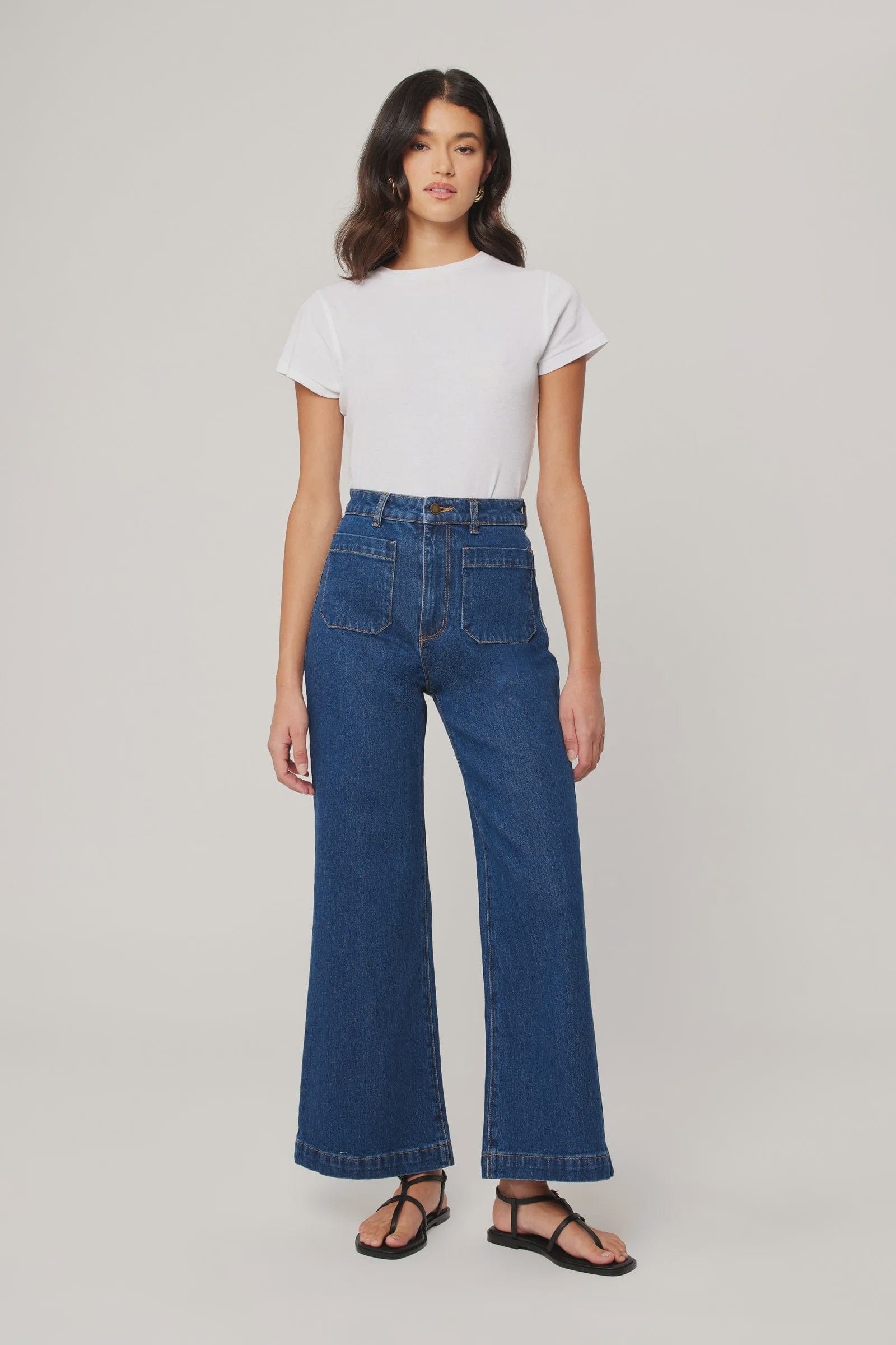 Rolla's Jeans Jeans Rolla's Jeans | Sailor Jean Eco Ruby Blue - Organic Dark Blue