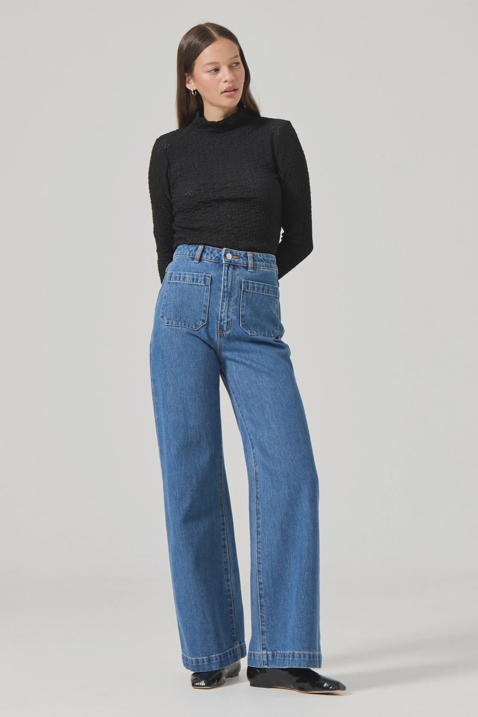 Rolla's Jeans Jeans Rolla's Jeans | Sailor Jean Long - Ashley Blue