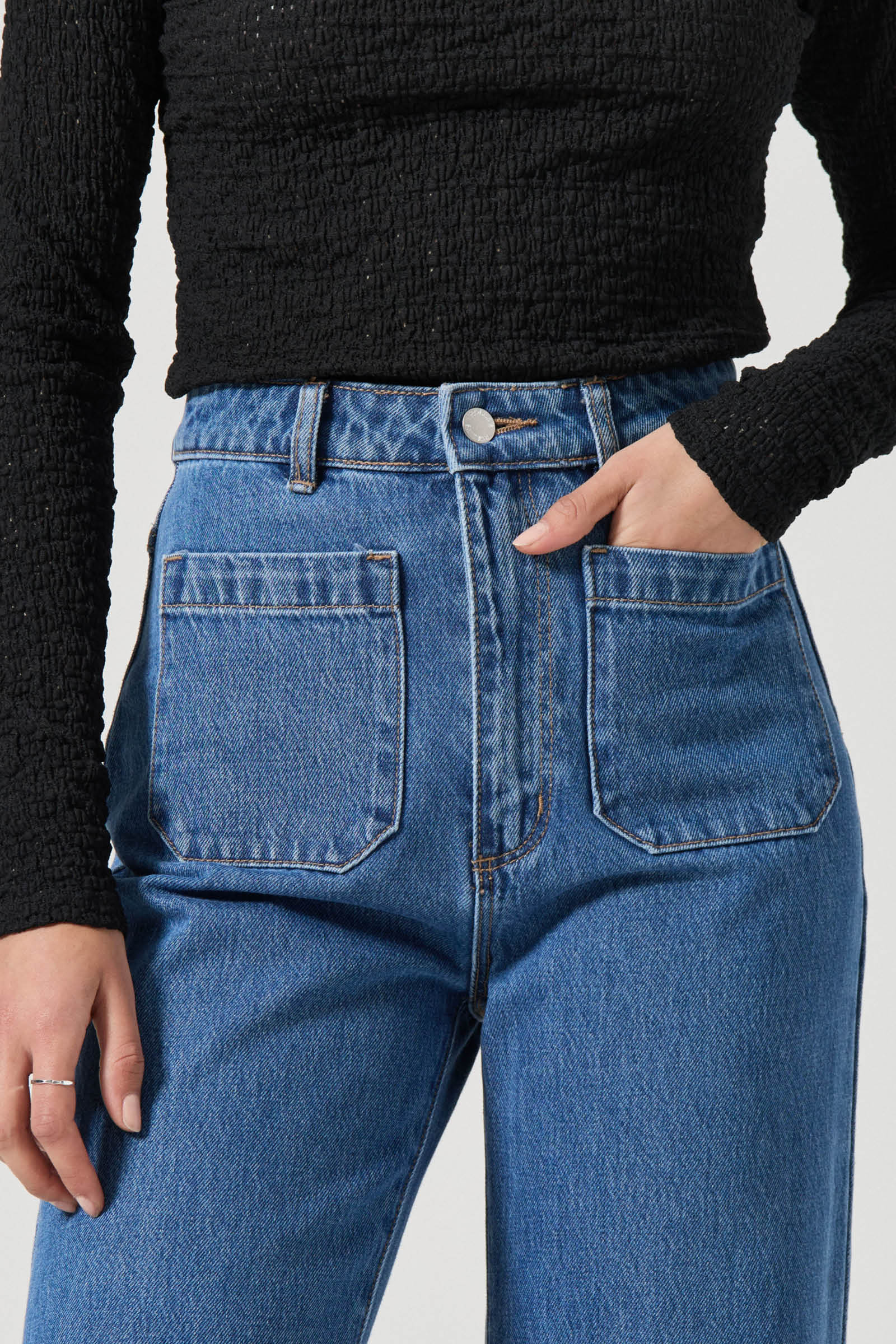 Rolla's Jeans Jeans Rolla's Jeans | Sailor Jean Long - Ashley Blue