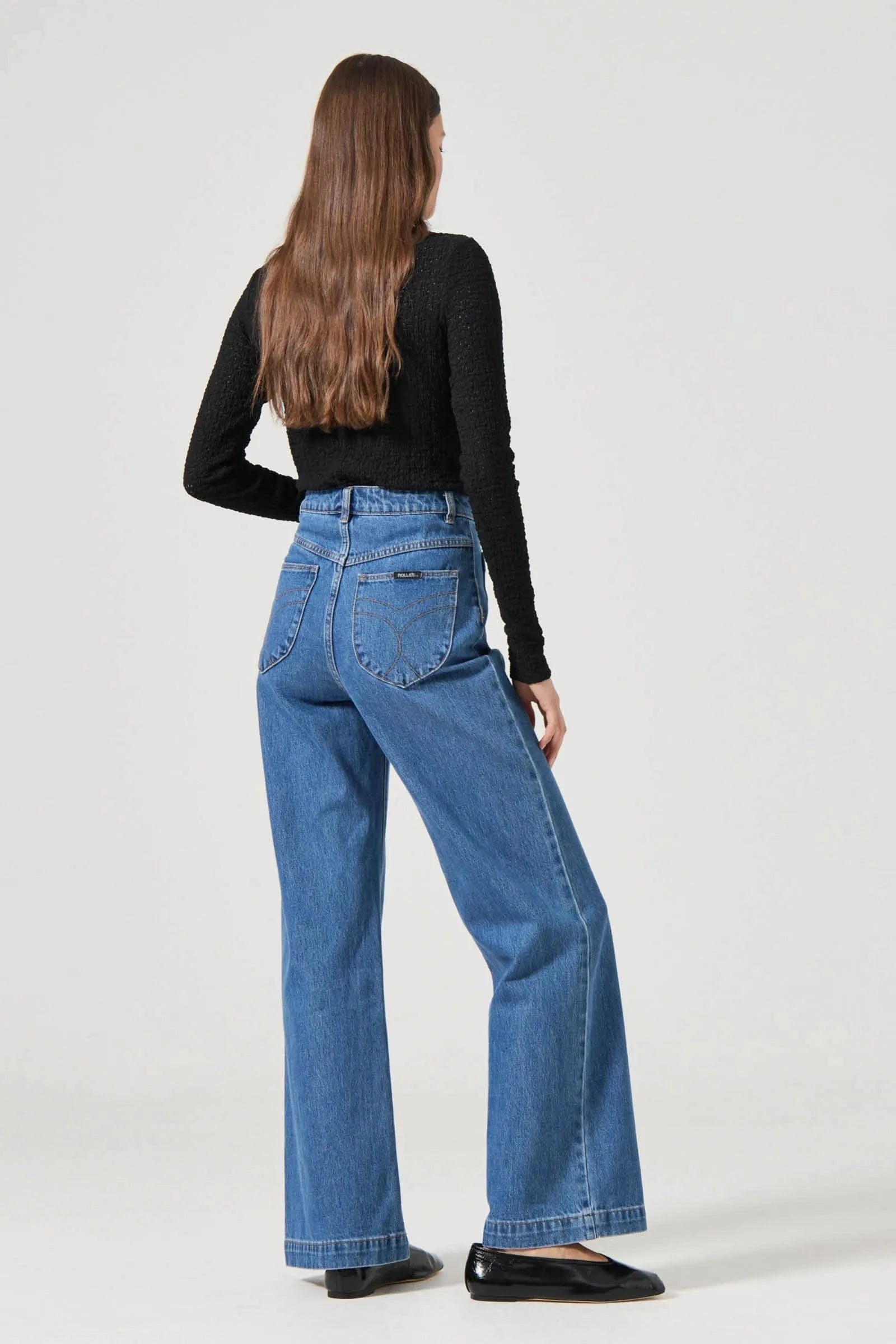 Rolla's Jeans Jeans Rolla's Jeans | Sailor Jean Long - Ashley Blue