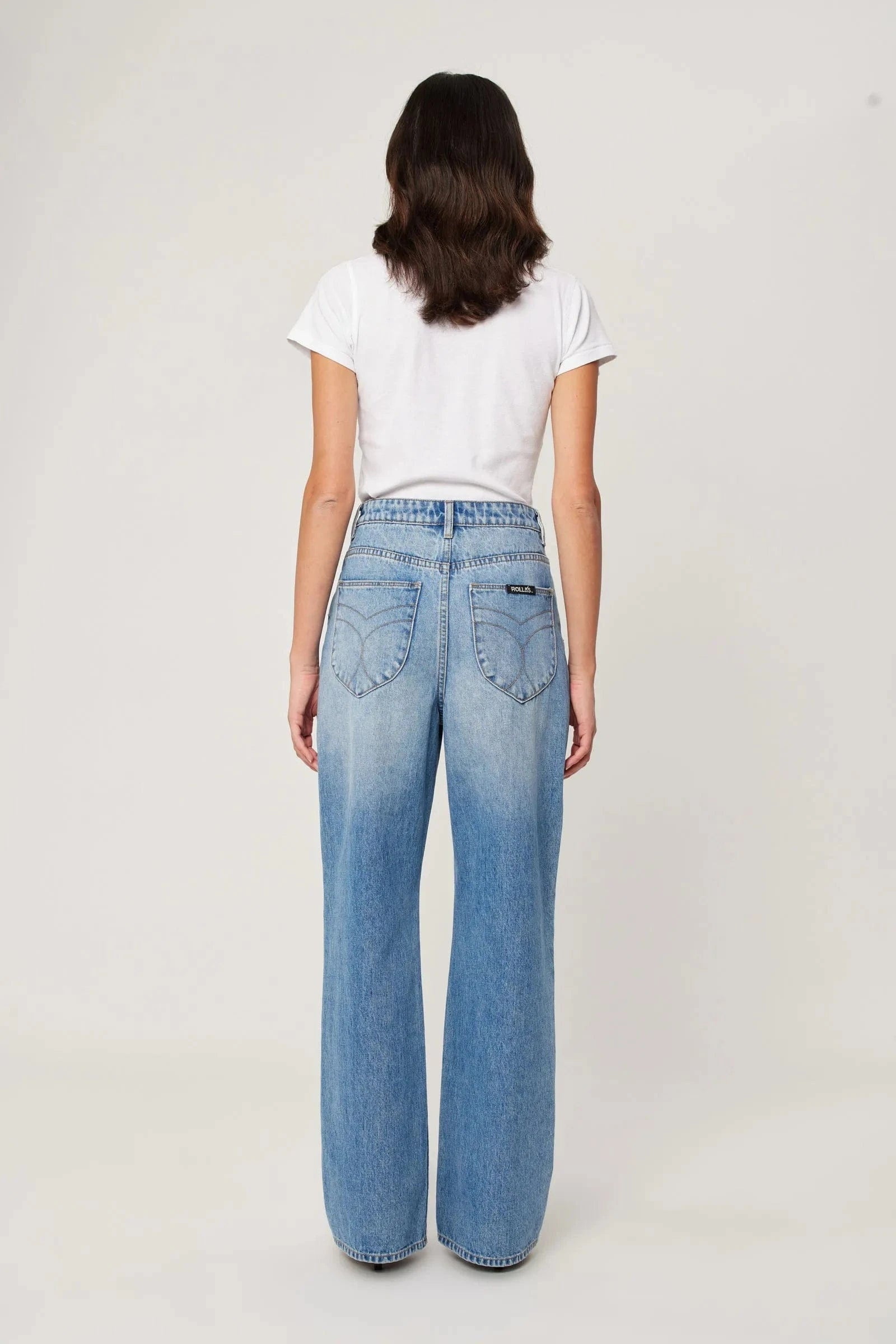 Rolla's Jeans Jeans Rolla's Jeans | Stevie Relaxed - Brad Blue