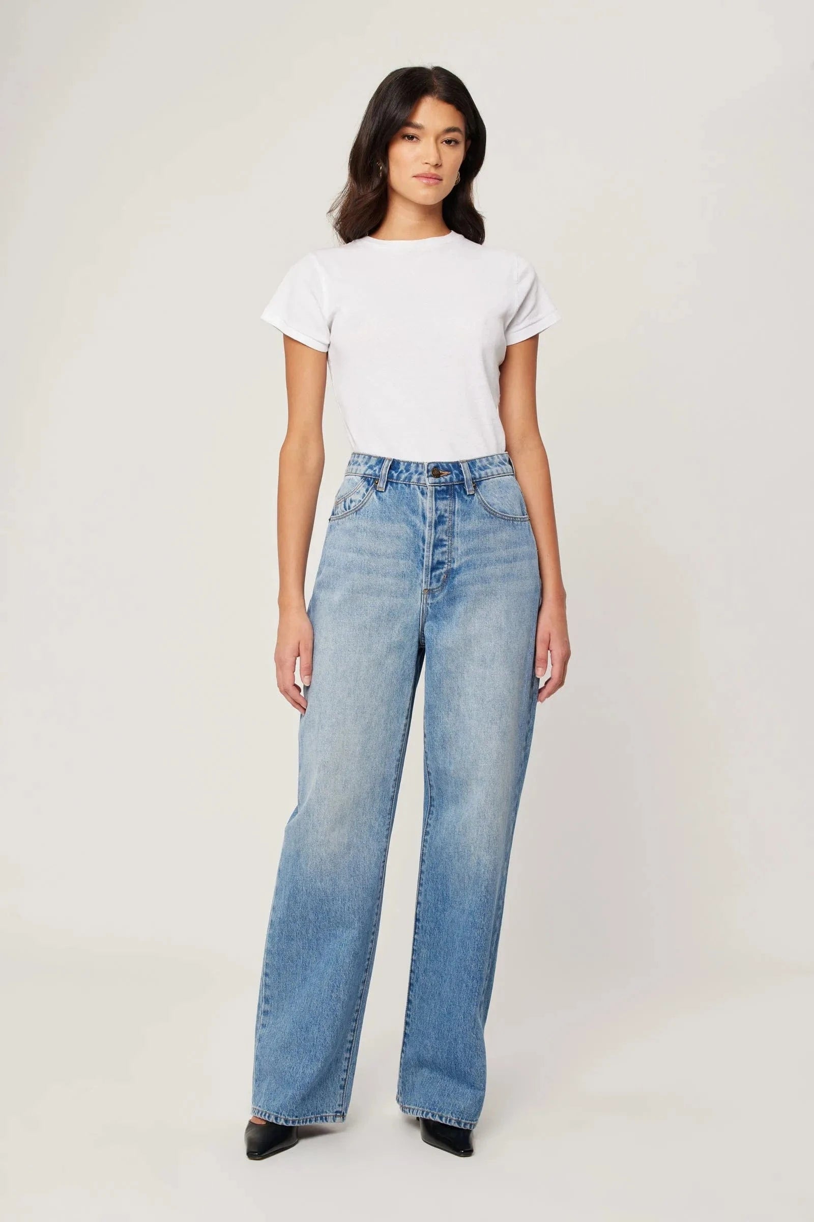 Rolla's Jeans Jeans Rolla's Jeans | Stevie Relaxed - Brad Blue