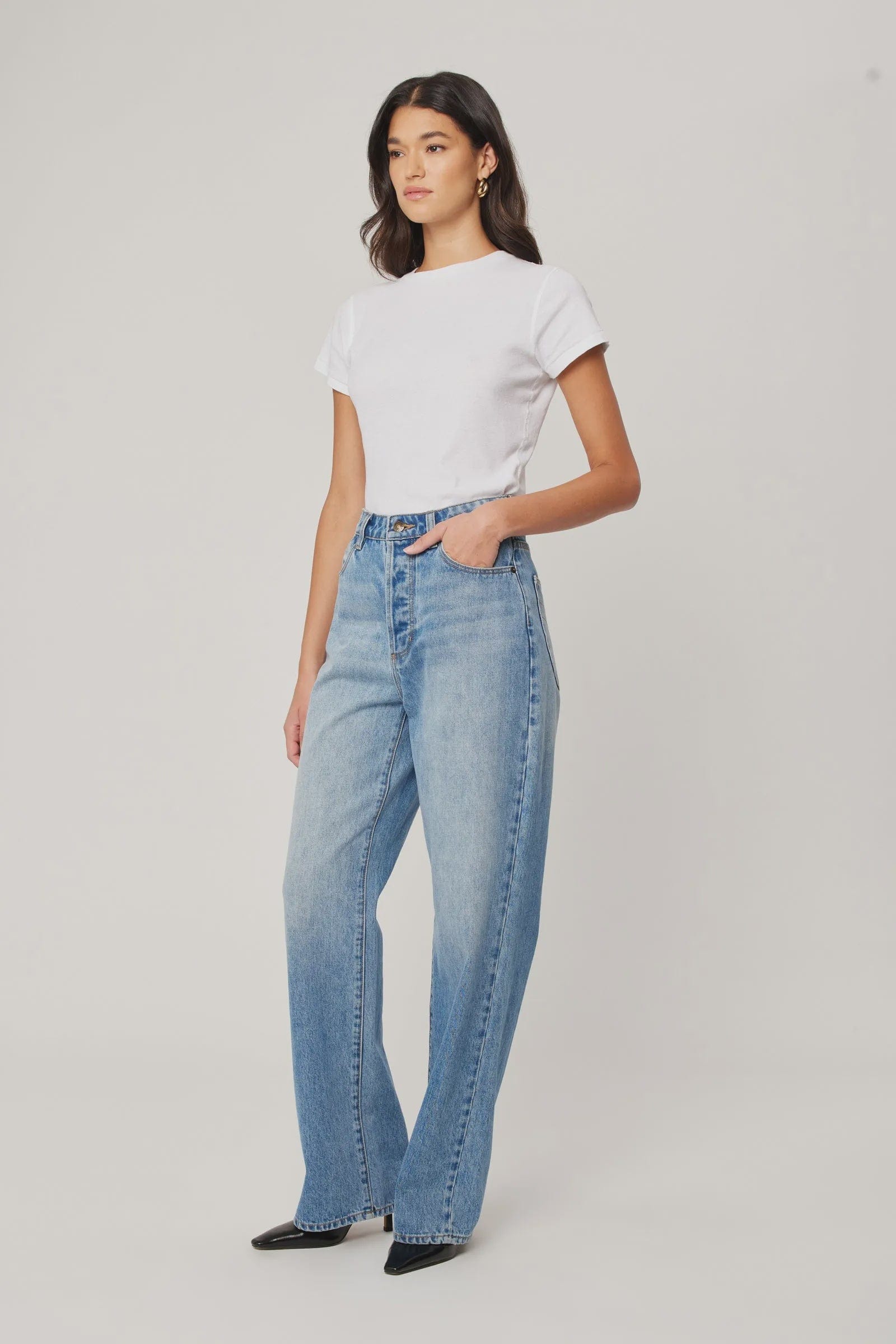 Rolla's Jeans Jeans Rolla's Jeans | Stevie Relaxed - Brad Blue