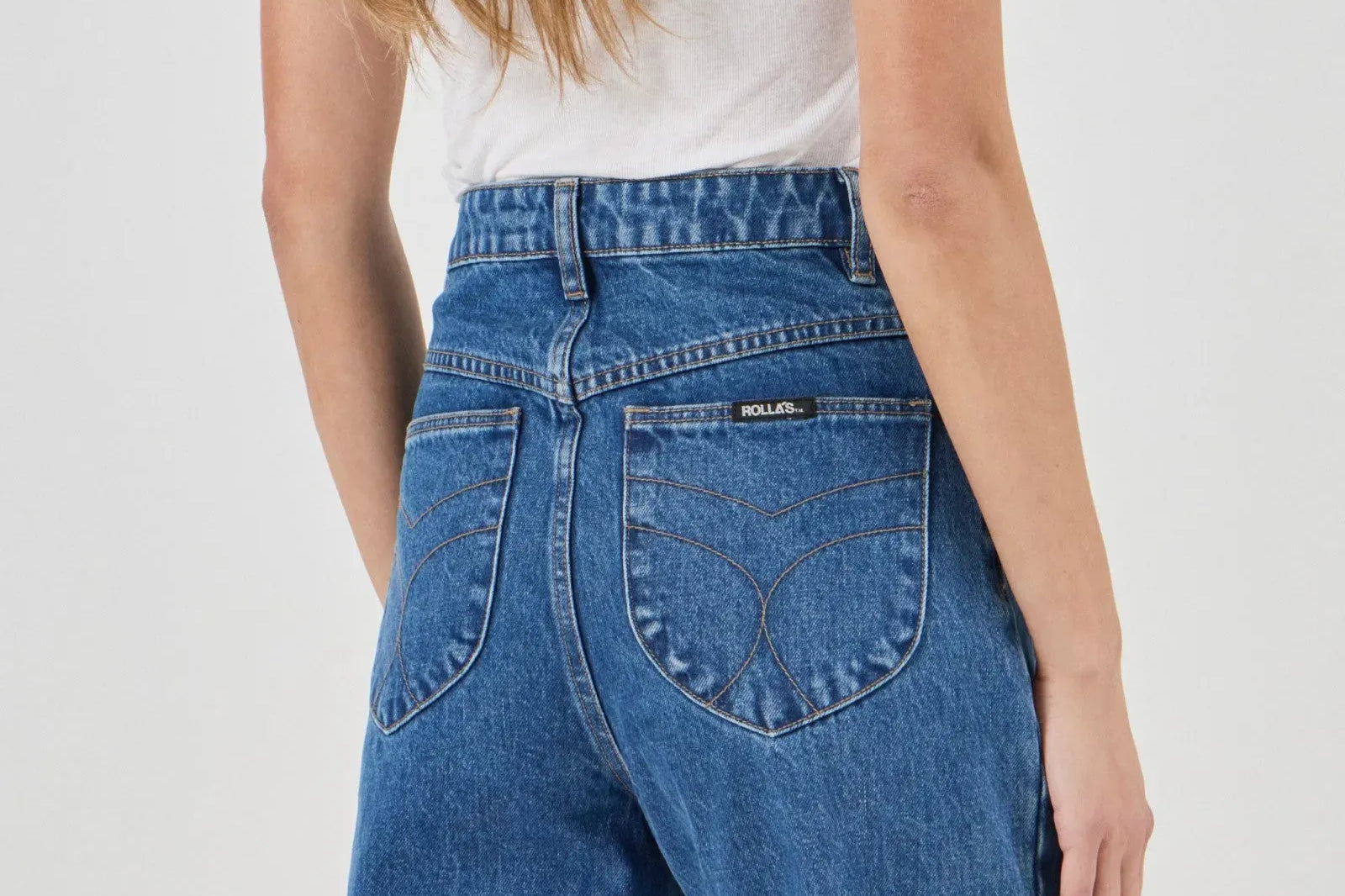 Rolla's Jeans Jeans Sailor Jean Long - Ashley Blue
