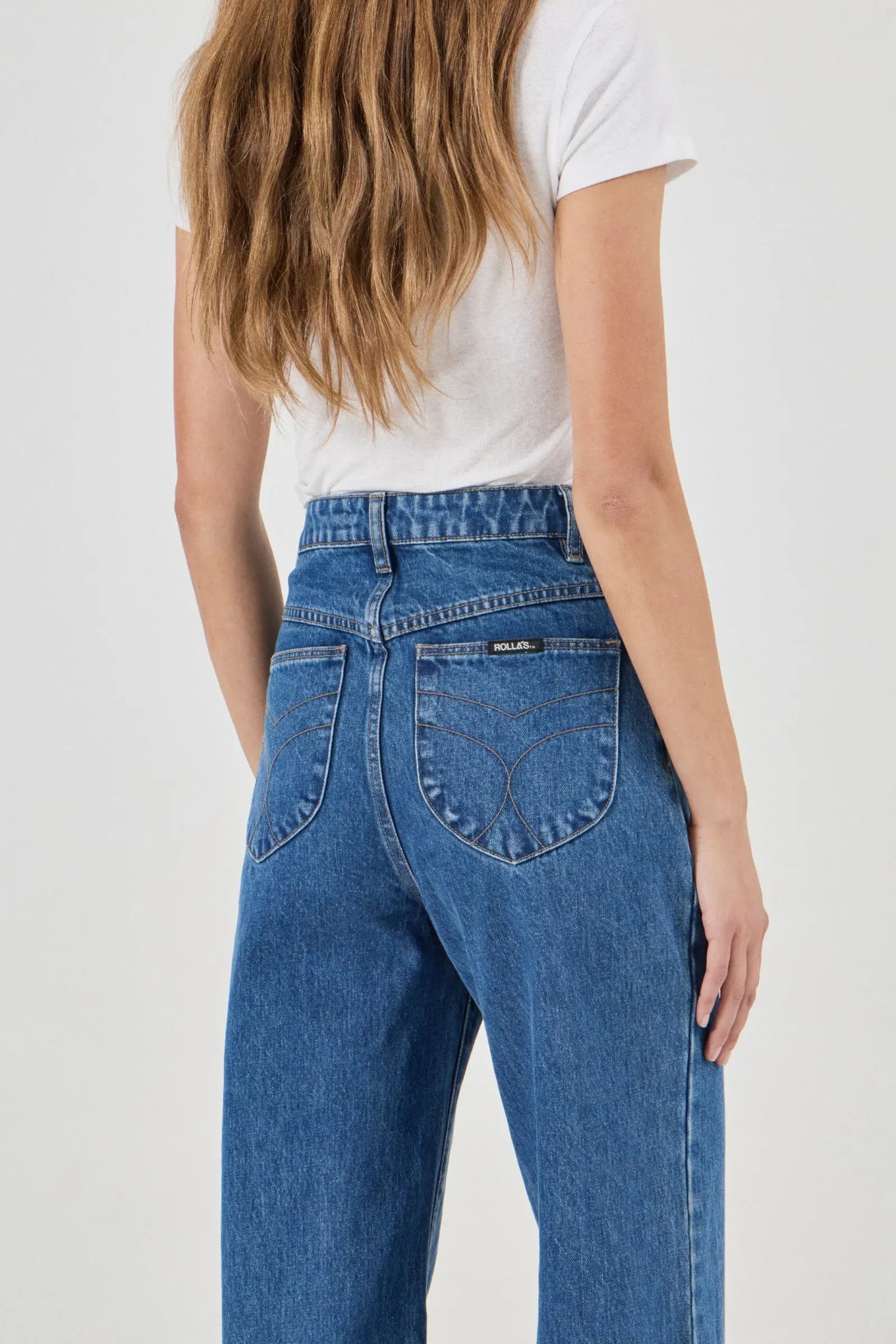 Rolla's Jeans Jeans Sailor Jean Long - Ashley Blue