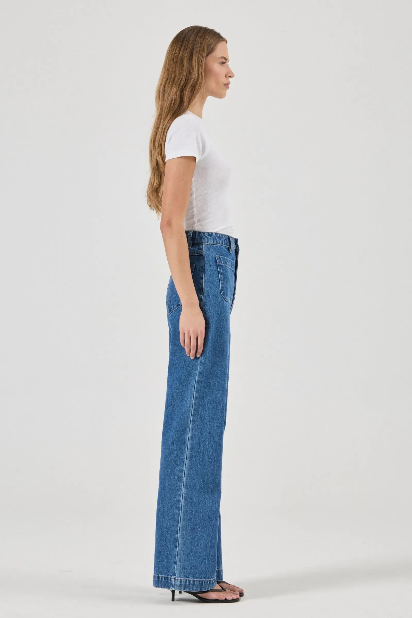 Rolla's Jeans Jeans Sailor Jean Long - Ashley Blue
