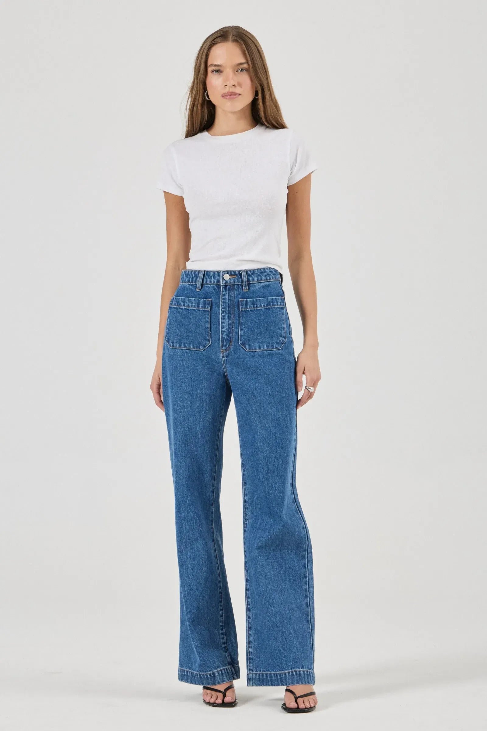 Rolla's Jeans Jeans Sailor Jean Long - Ashley Blue