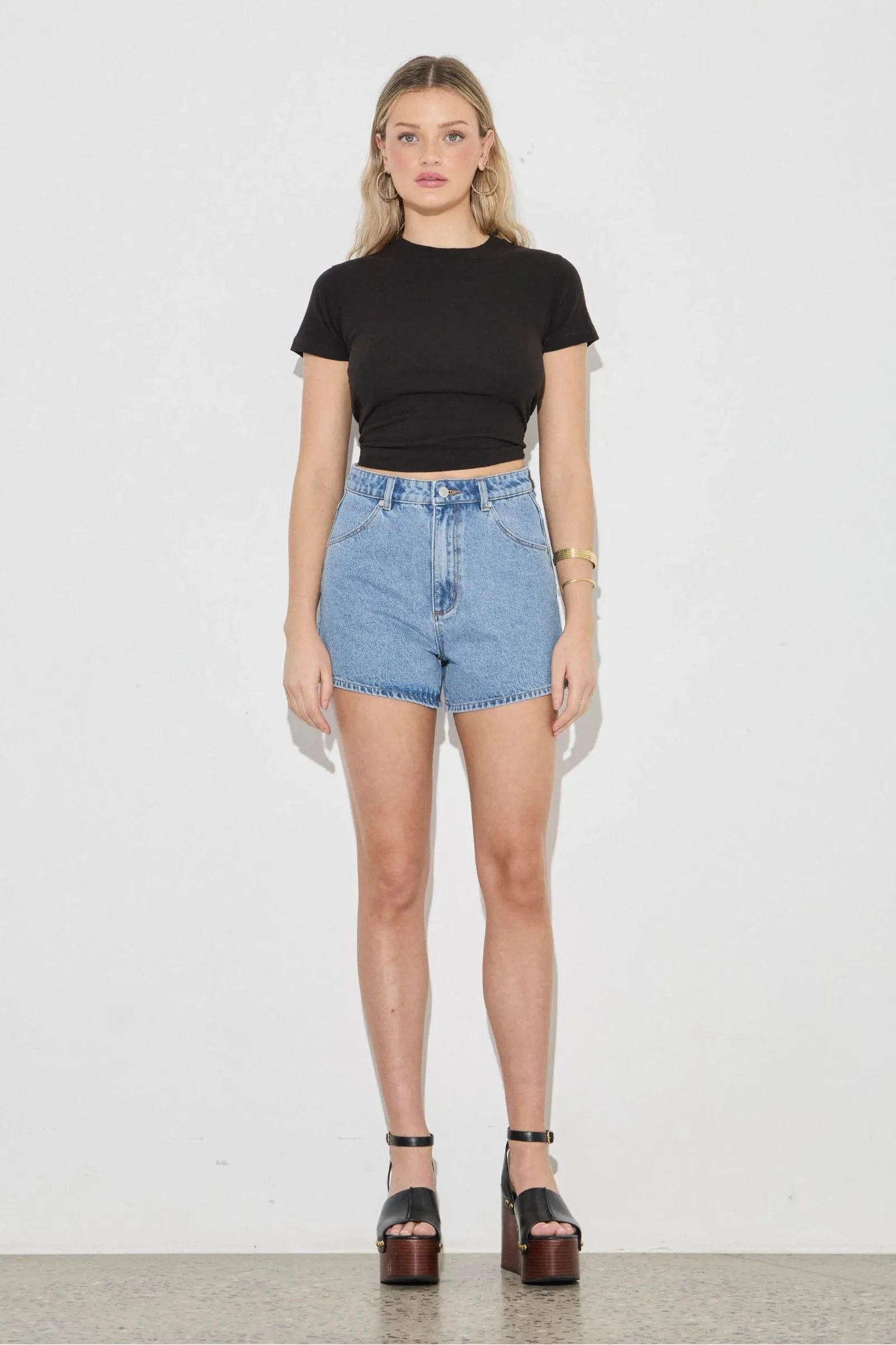 Rolla's Jeans Shorts - Denim Mirage Short - Jenna