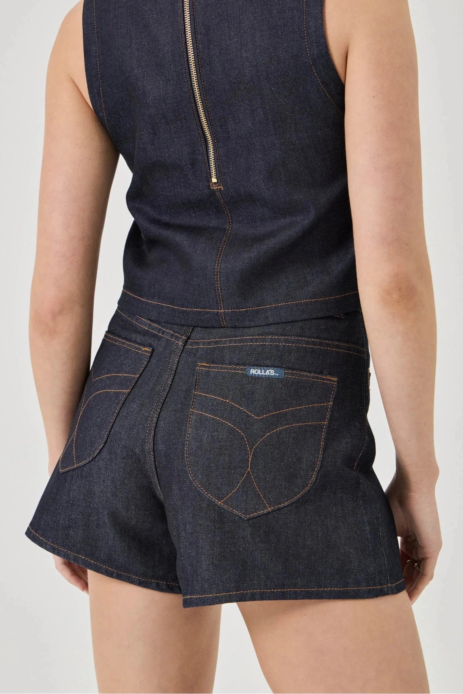 Rolla's Jeans Shorts - Denim Mirage Short - Madame Indigo