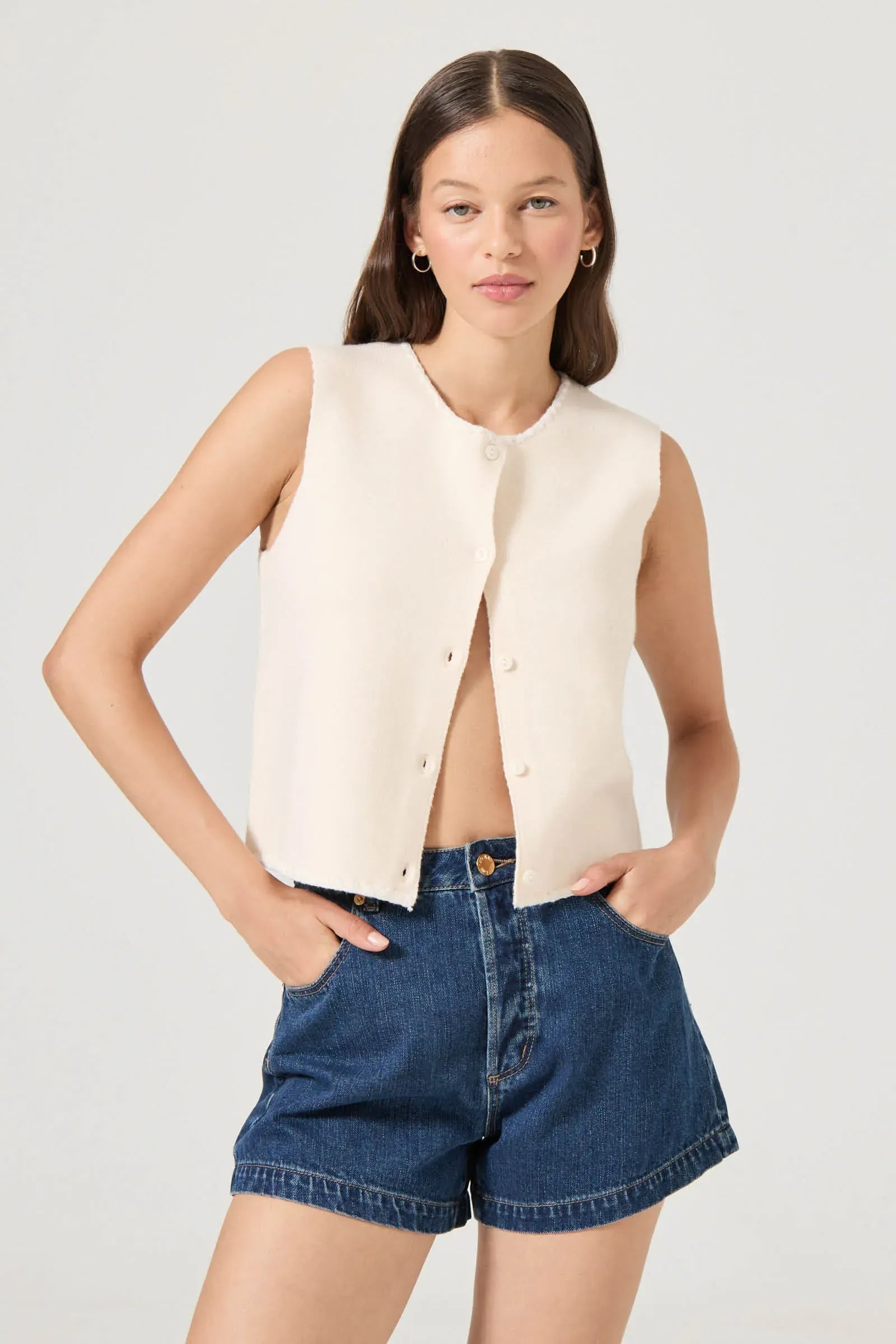 Rolla's Jeans Shorts - Denim Mirage Short - Pacific Blue