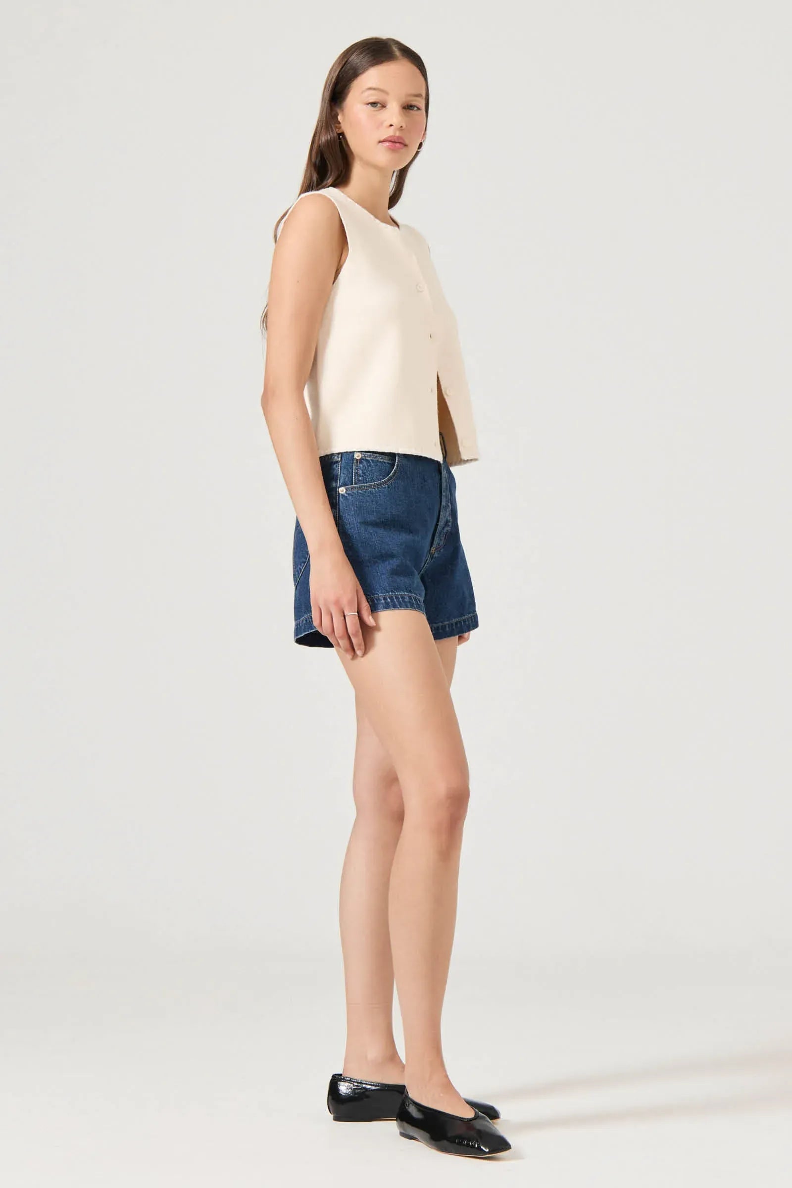Rolla's Jeans Shorts - Denim Mirage Short - Pacific Blue